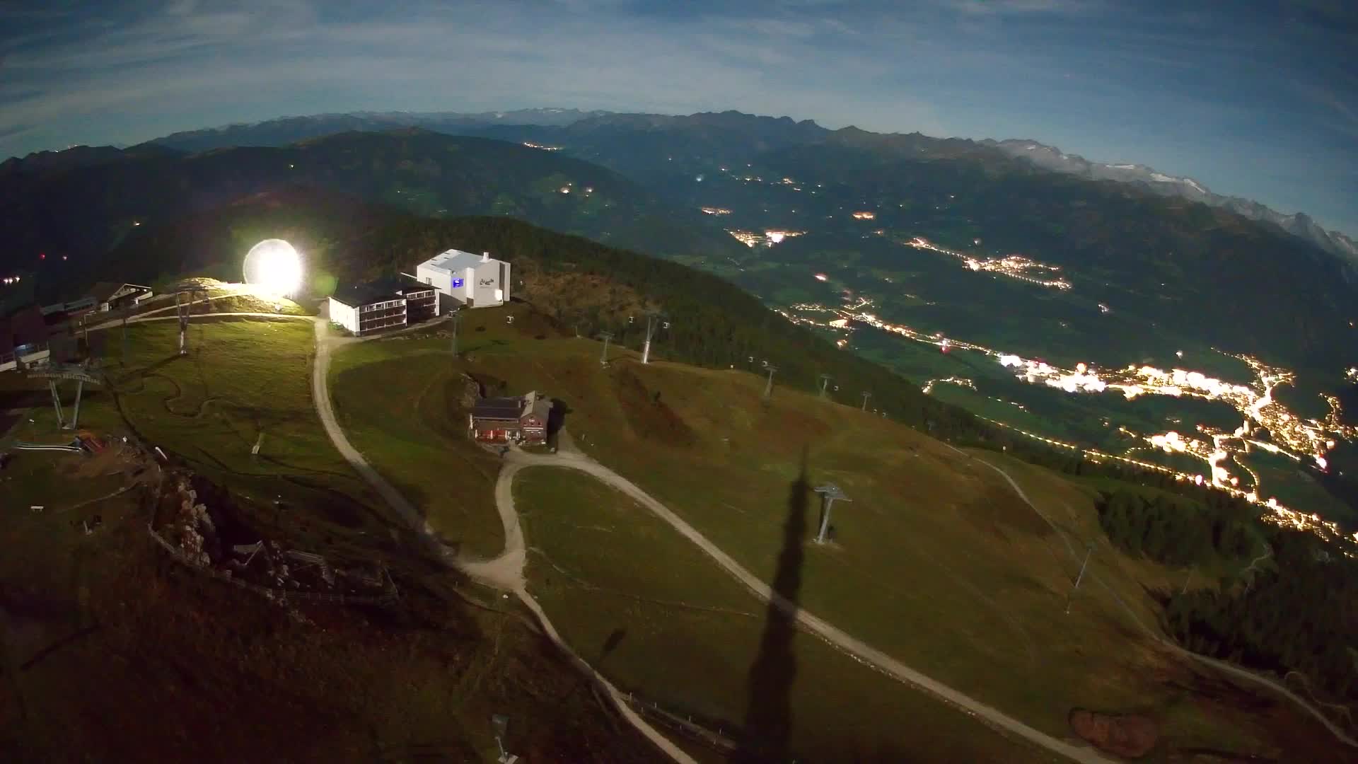 Smučišče Kronplatz – vrh | pogled na Bruneck