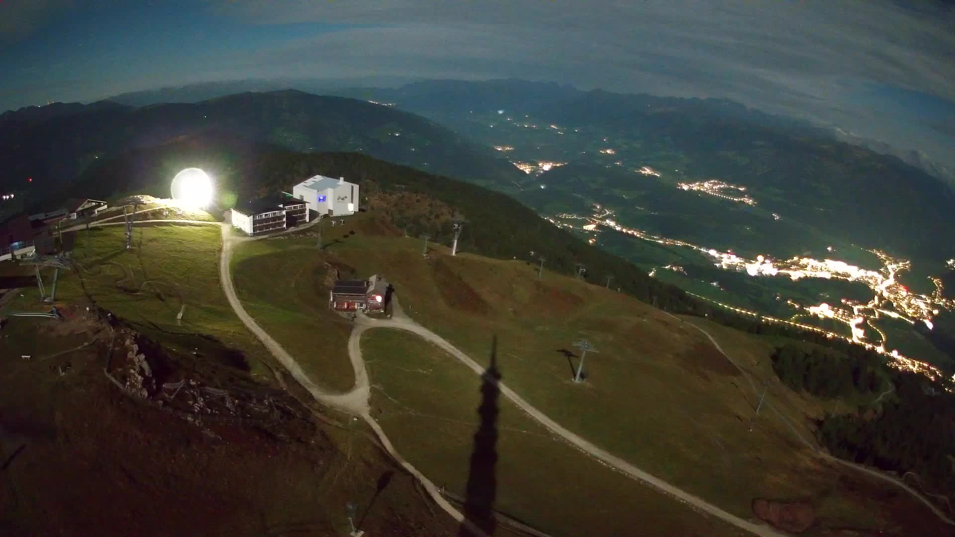 Smučišče Kronplatz – vrh | pogled na Bruneck