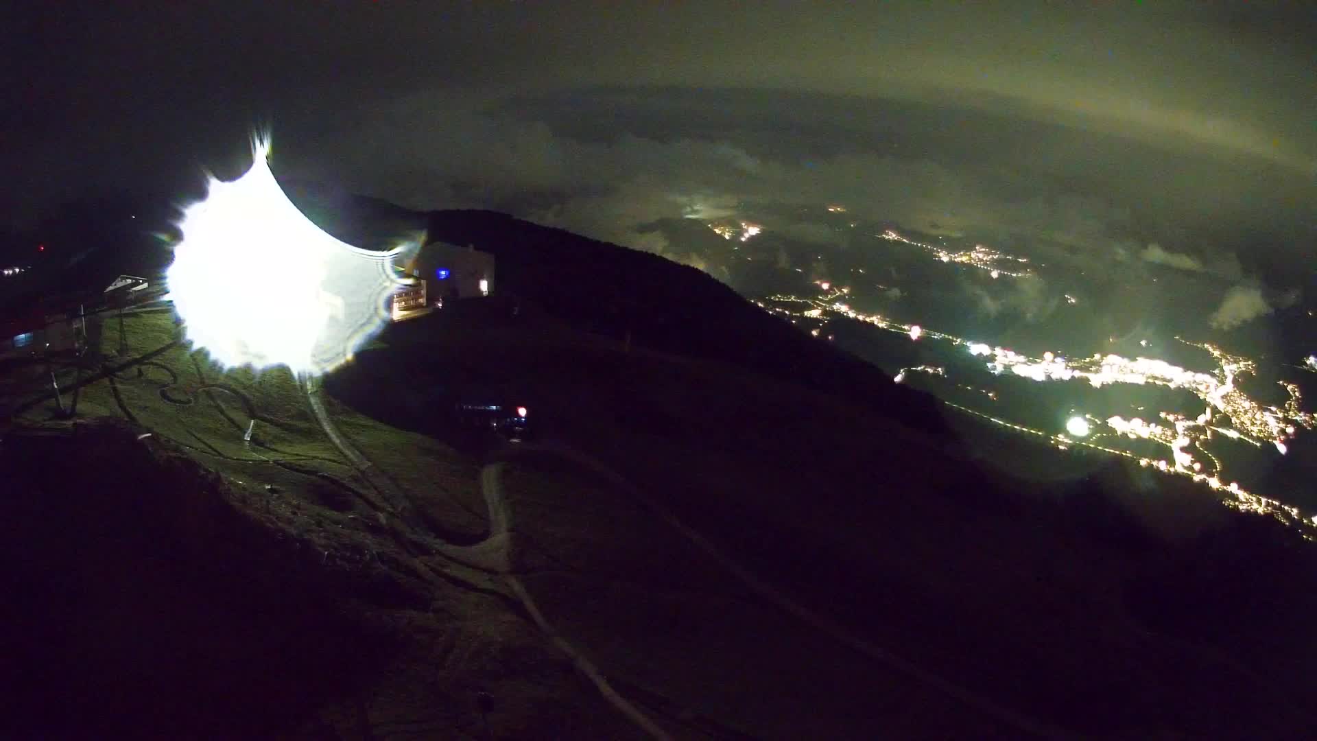Skigebiet Kronplatz Gipfel | Blick auf Bruneck