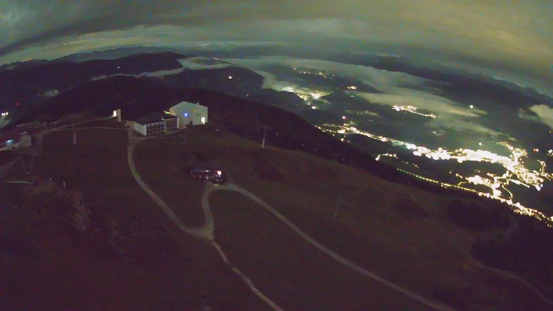 Kronplatz peak Ski resort | view to Bruneck