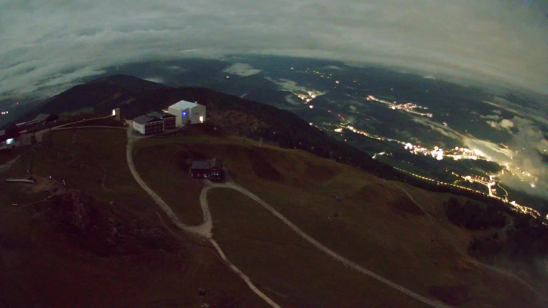 Kronplatz peak Ski resort | view to Bruneck
