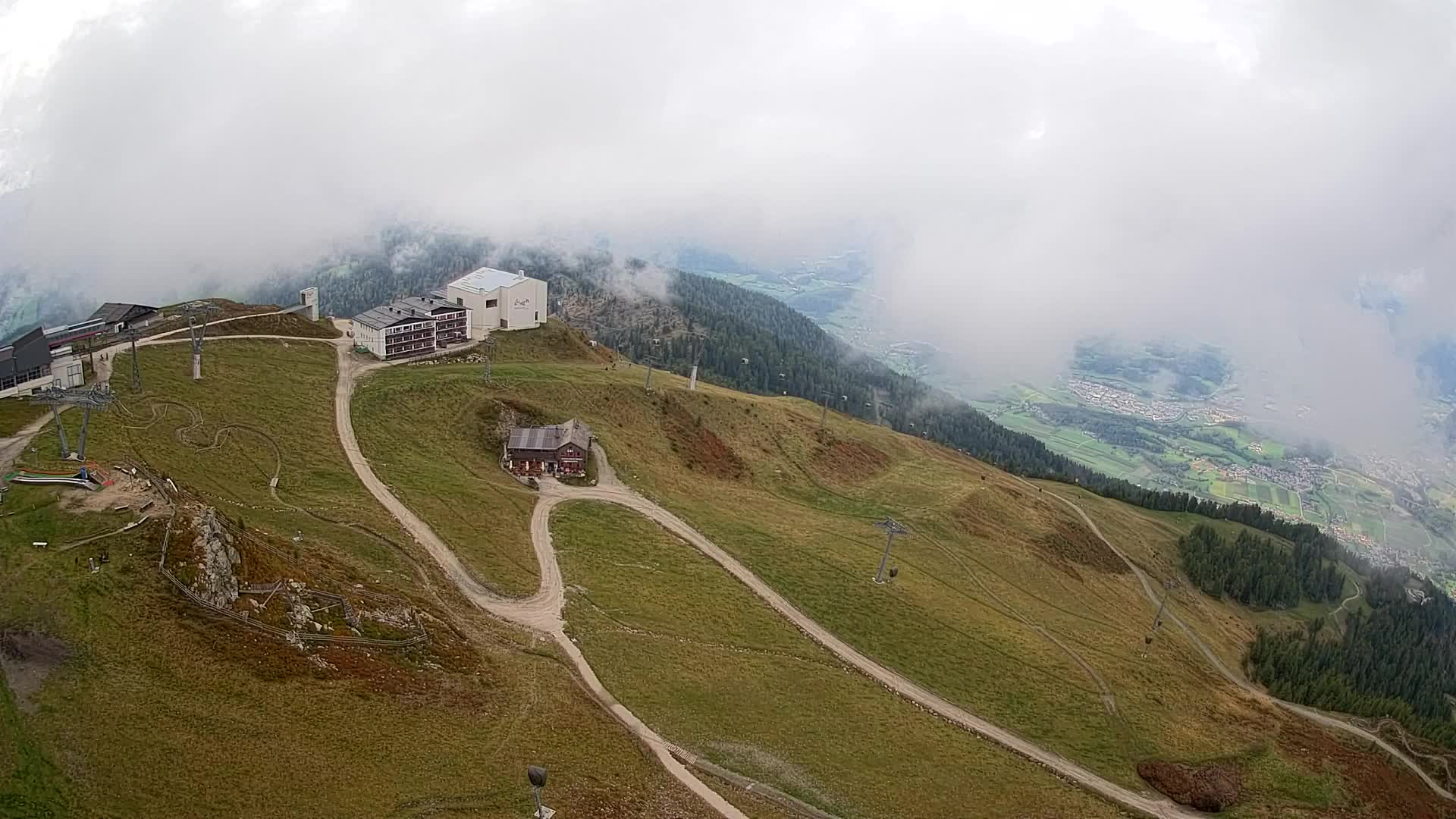 Smučišče Kronplatz – vrh | pogled na Bruneck