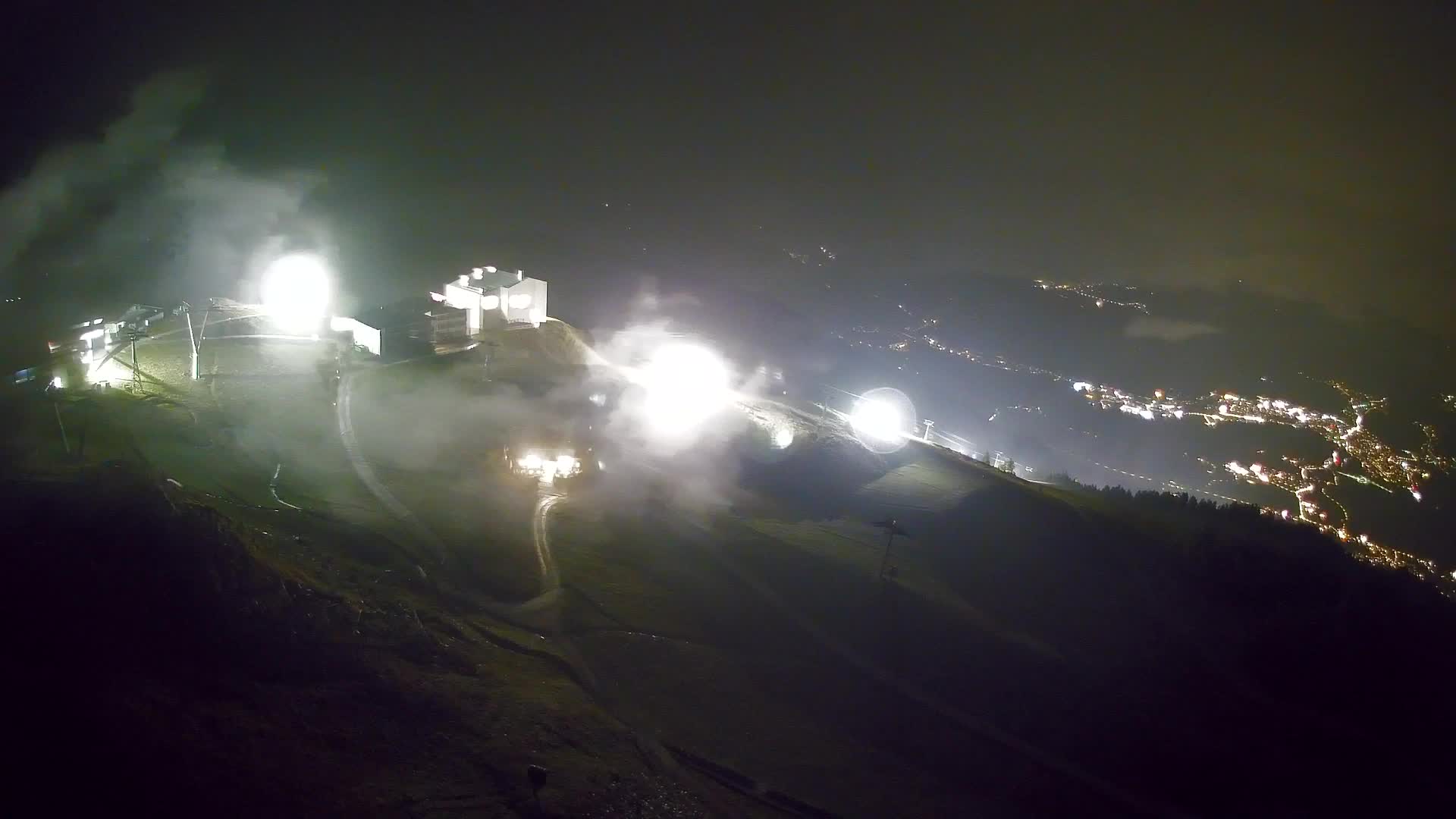 Skigebiet Kronplatz Gipfel | Blick auf Bruneck