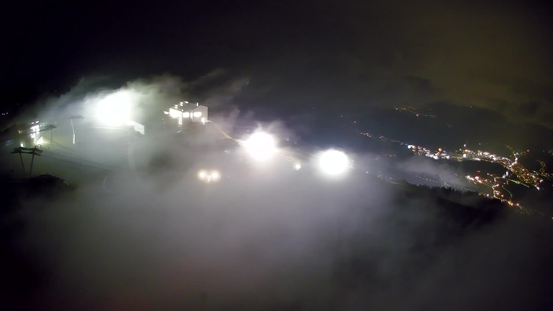 Skigebiet Kronplatz Gipfel | Blick auf Bruneck