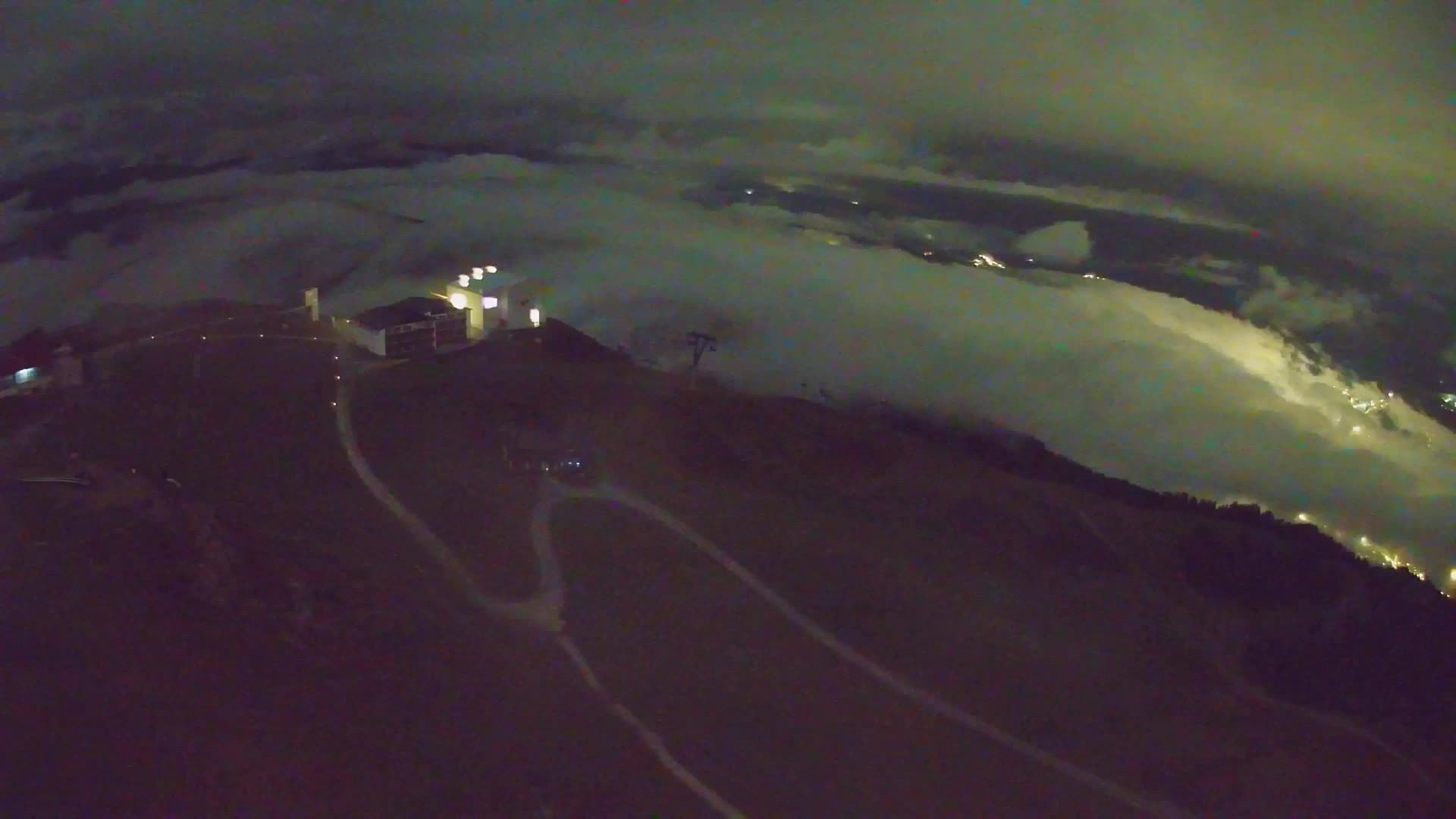 Kronplatz peak Ski resort | view to Bruneck