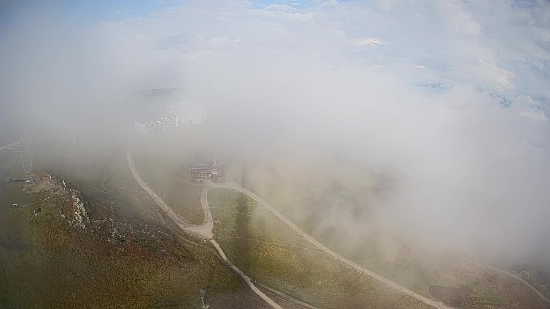 Kronplatz peak Ski resort | view to Bruneck