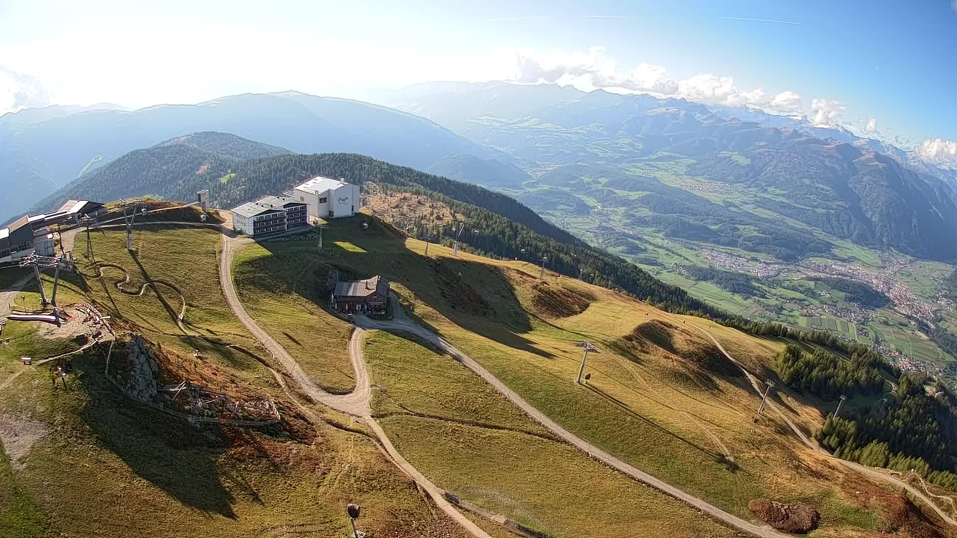Kronplatz peak Ski resort | view to Bruneck