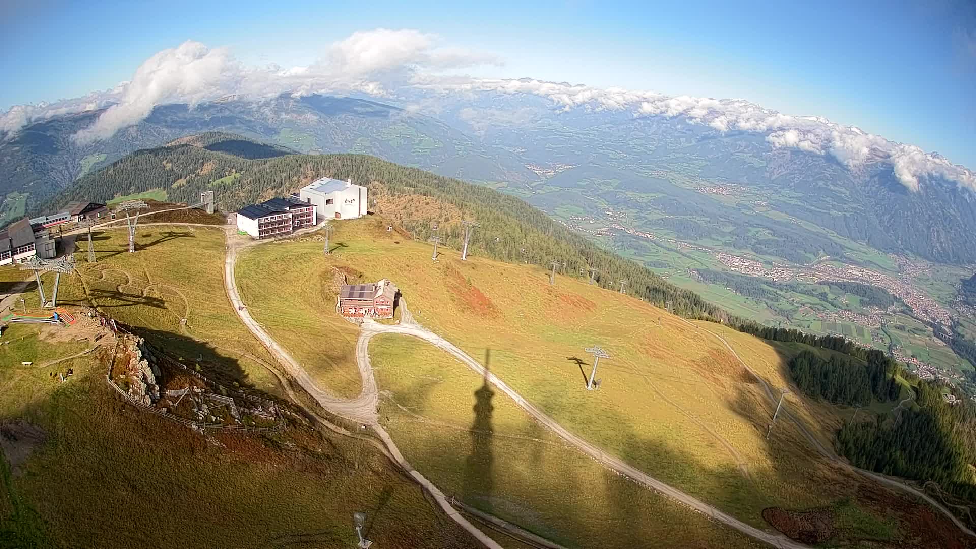 Smučišče Kronplatz – vrh | pogled na Bruneck