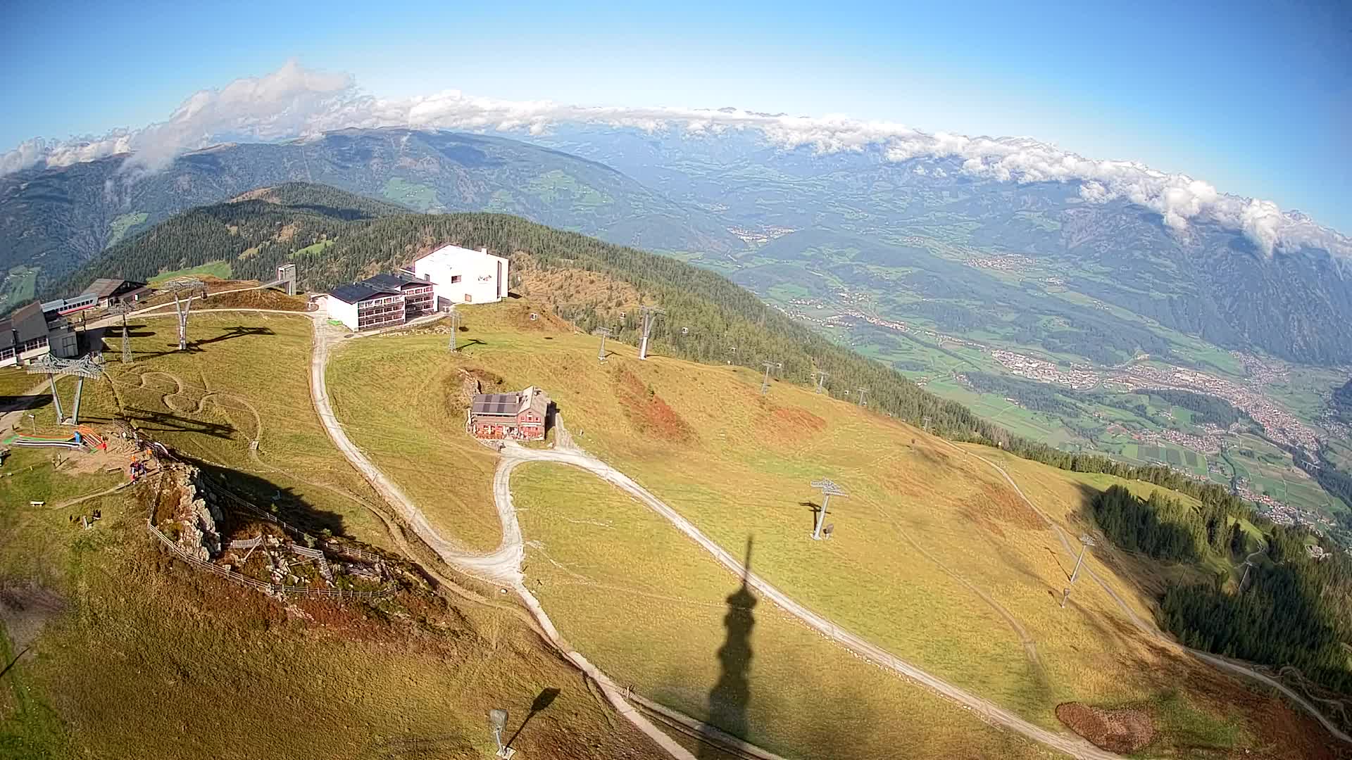 Smučišče Kronplatz – vrh | pogled na Bruneck