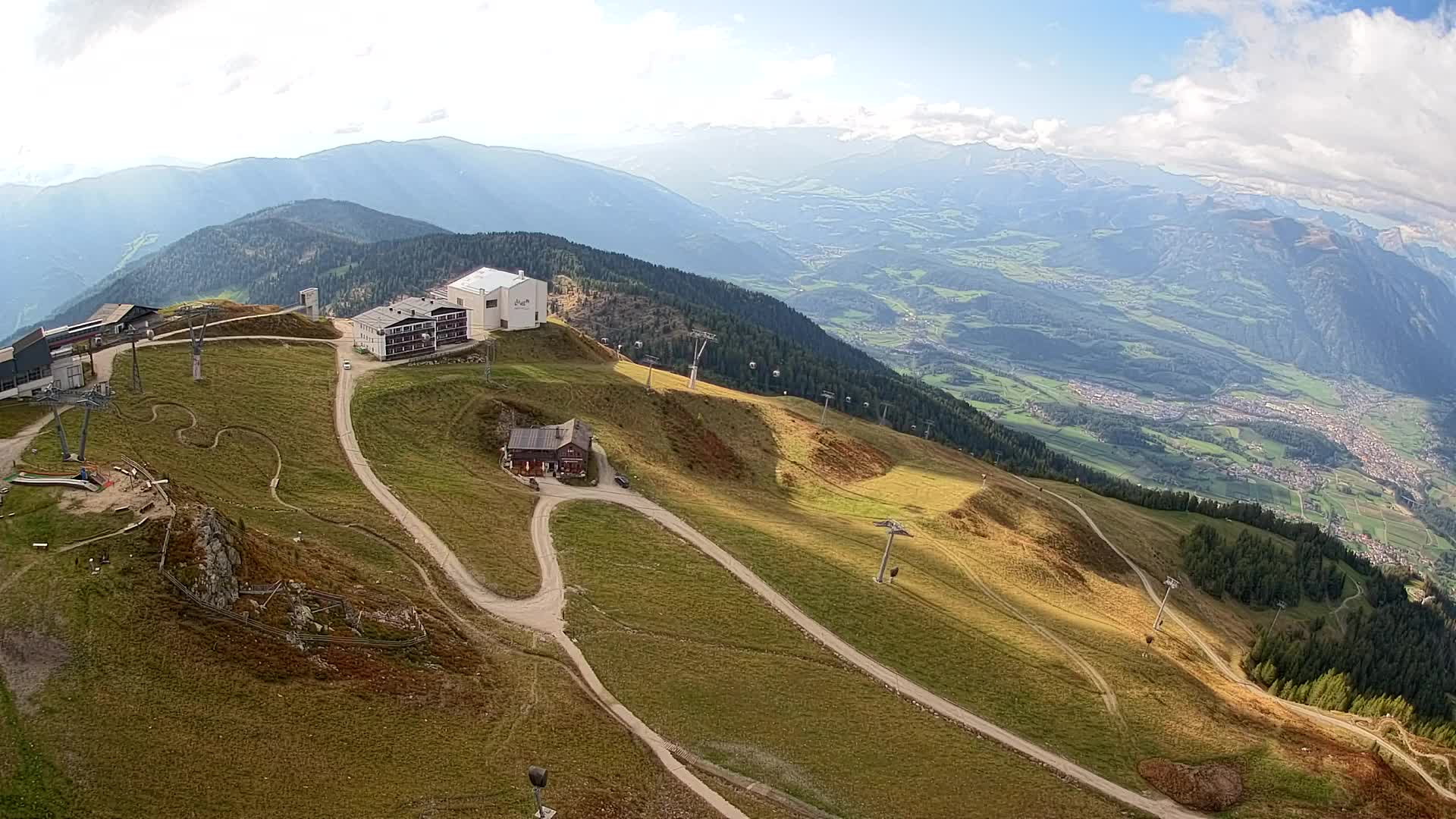Smučišče Kronplatz – vrh | pogled na Bruneck