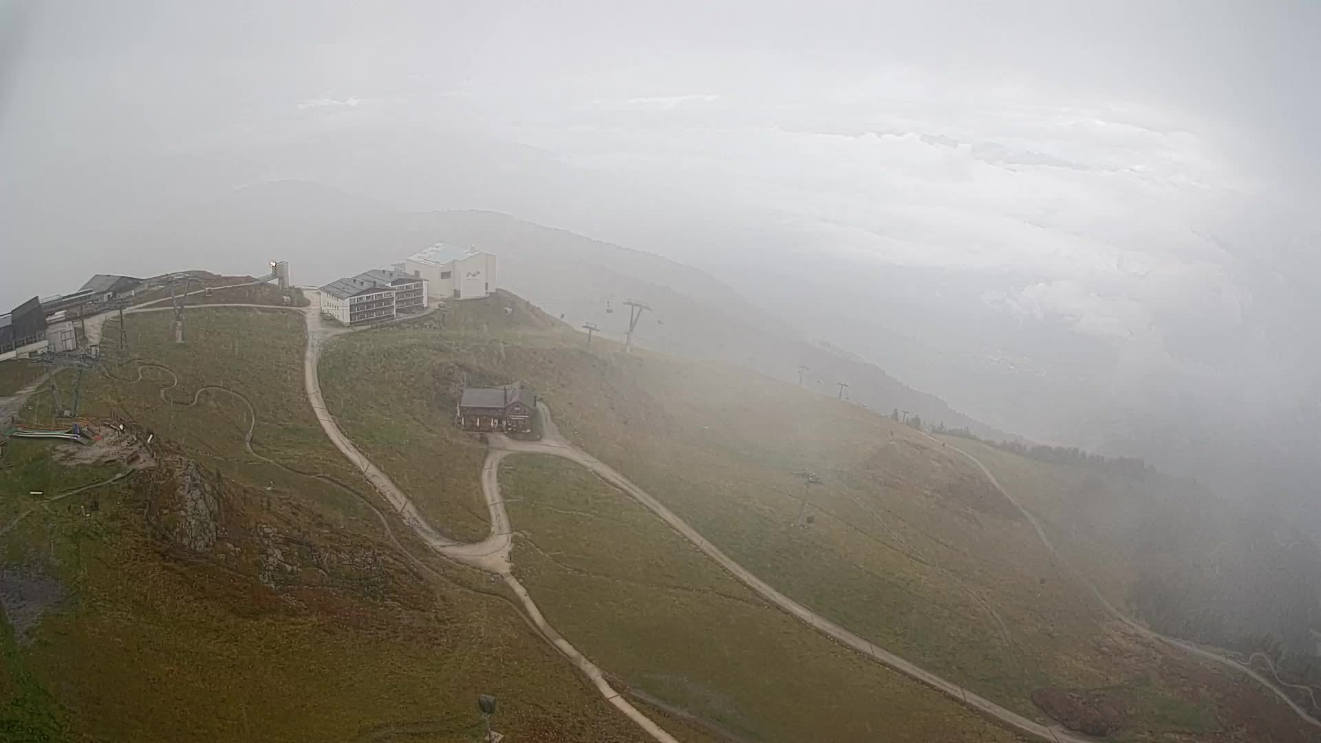 Skigebiet Kronplatz Gipfel | Blick auf Bruneck