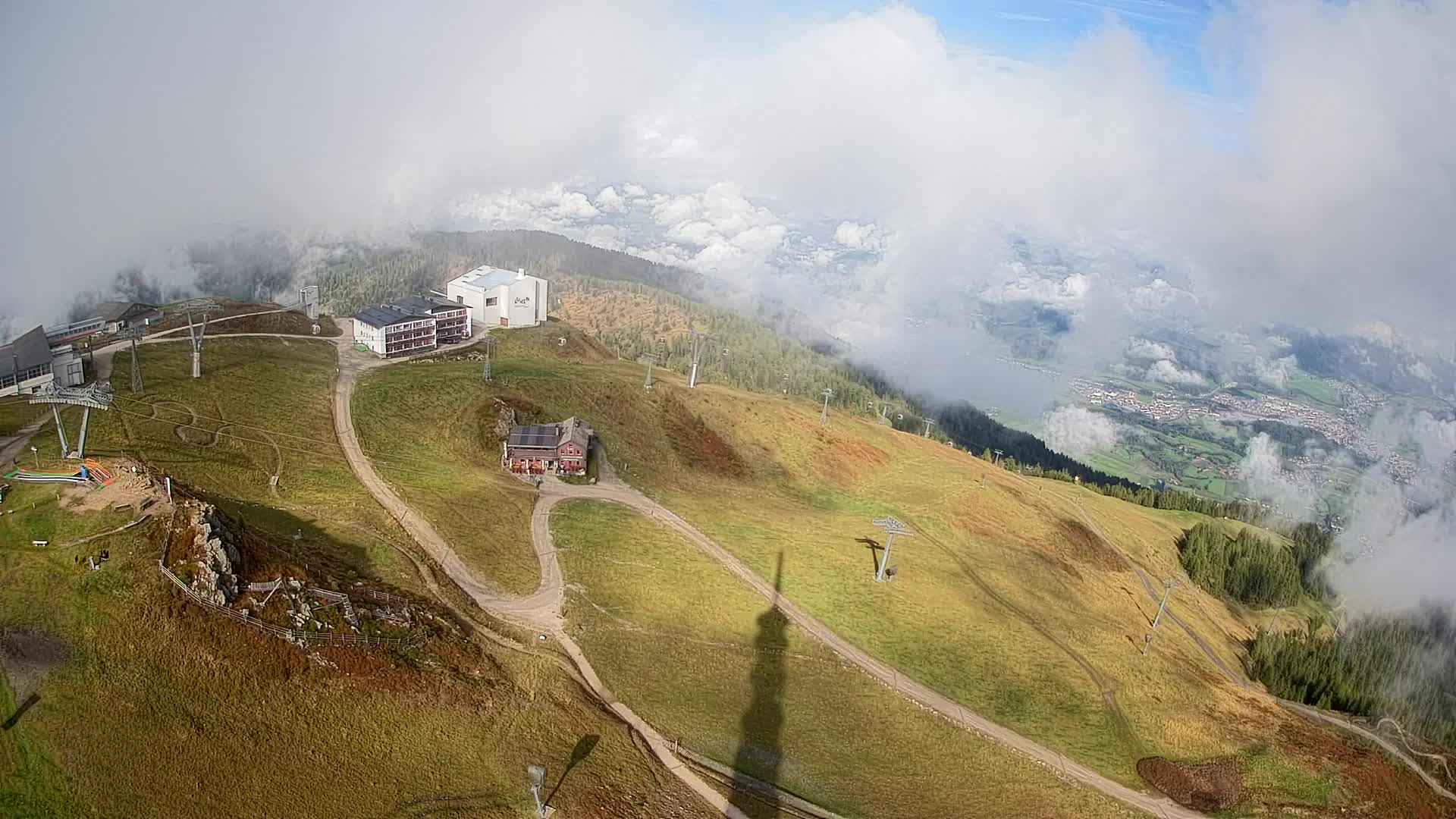 Smučišče Kronplatz – vrh | pogled na Bruneck