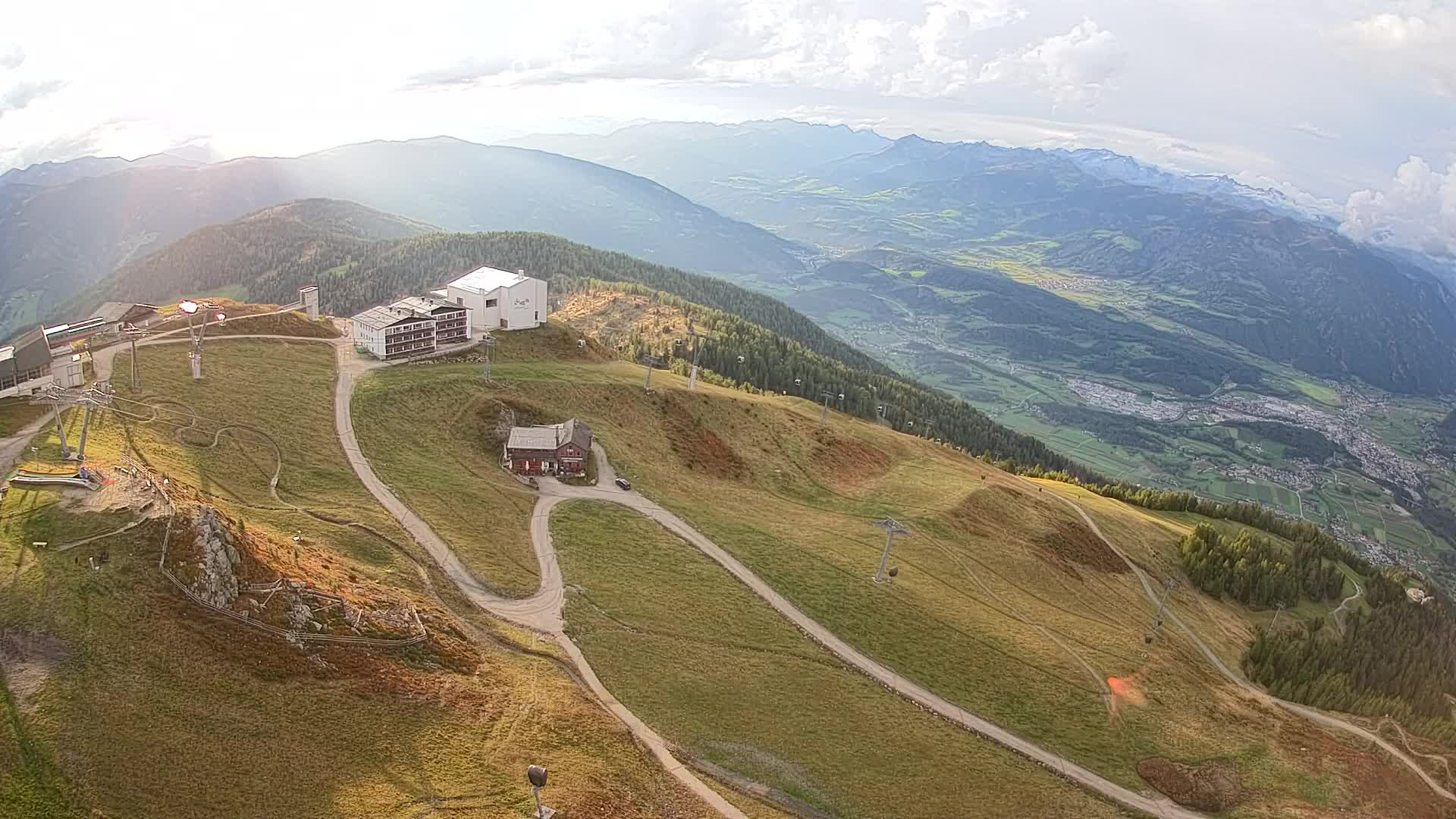 Smučišče Kronplatz – vrh | pogled na Bruneck