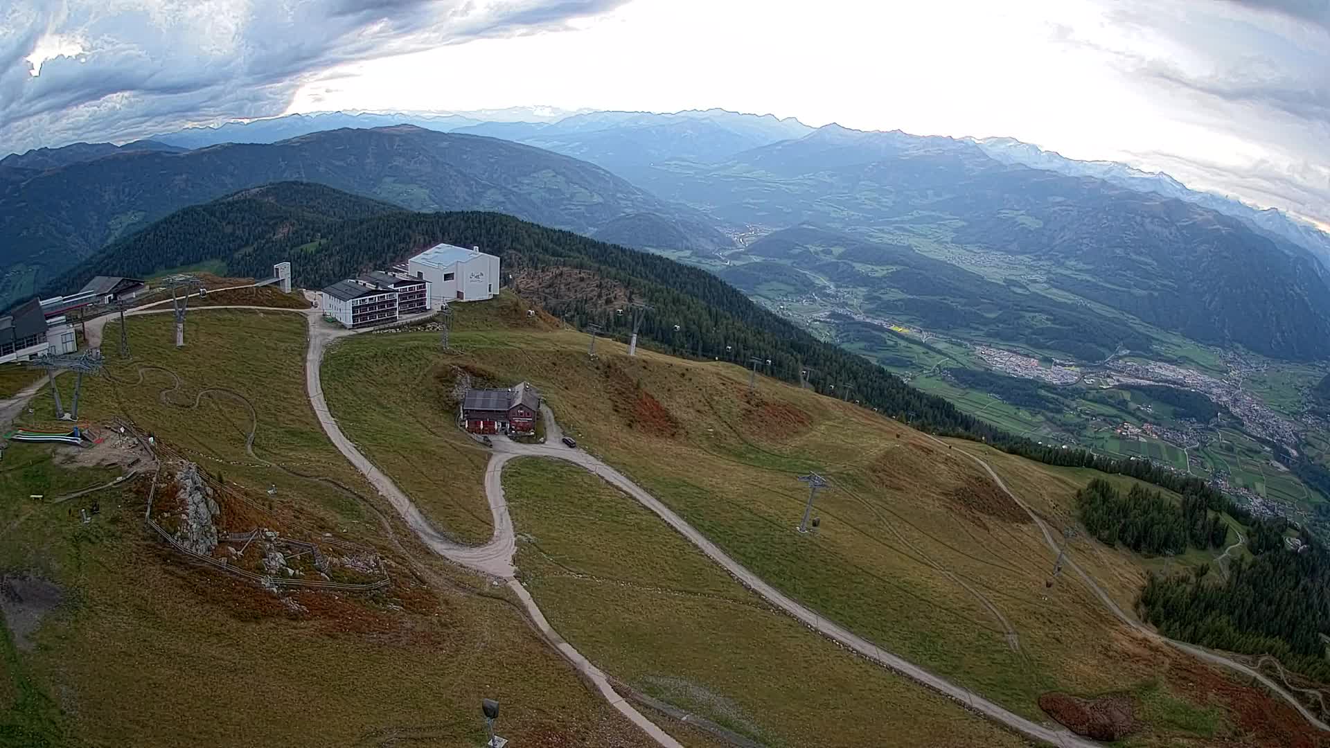 Smučišče Kronplatz – vrh | pogled na Bruneck