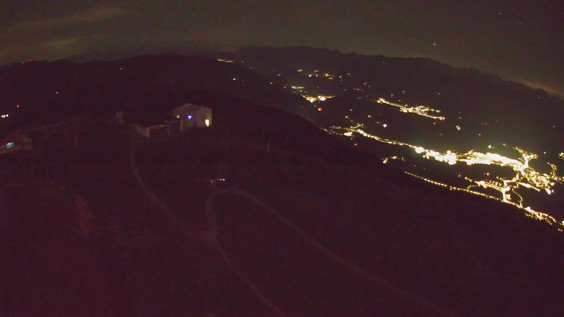 Kronplatz peak Ski resort | view to Bruneck