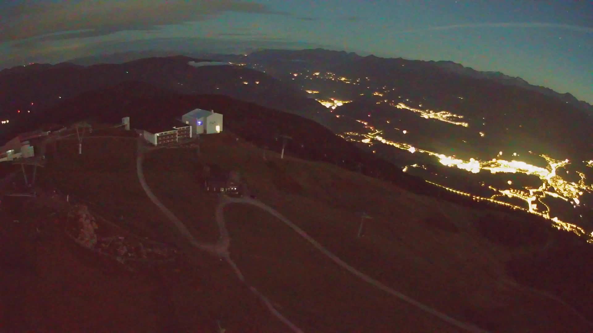 Kronplatz peak Ski resort | view to Bruneck