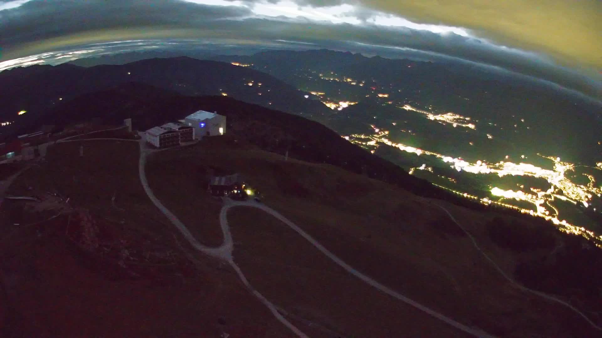 Kronplatz peak Ski resort | view to Bruneck
