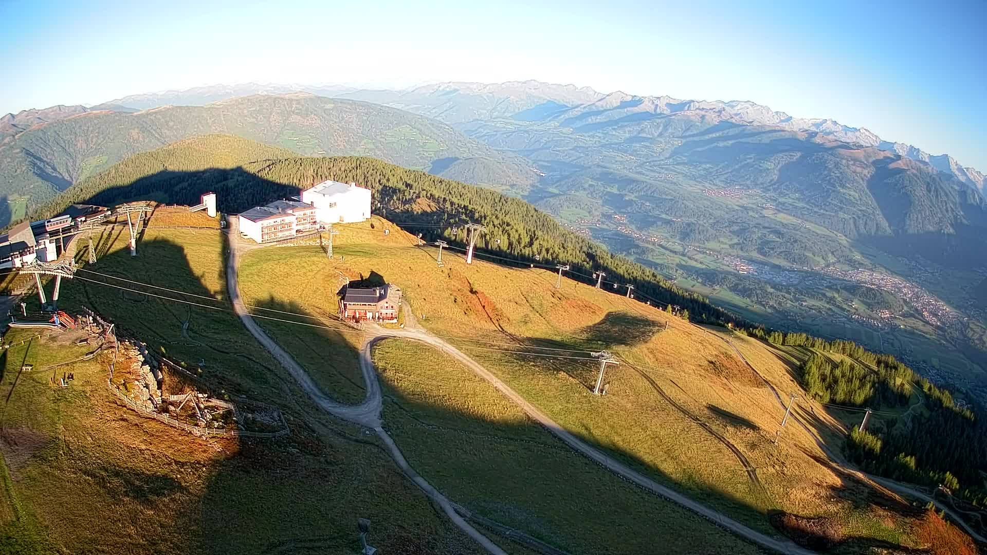 Smučišče Kronplatz – vrh | pogled na Bruneck
