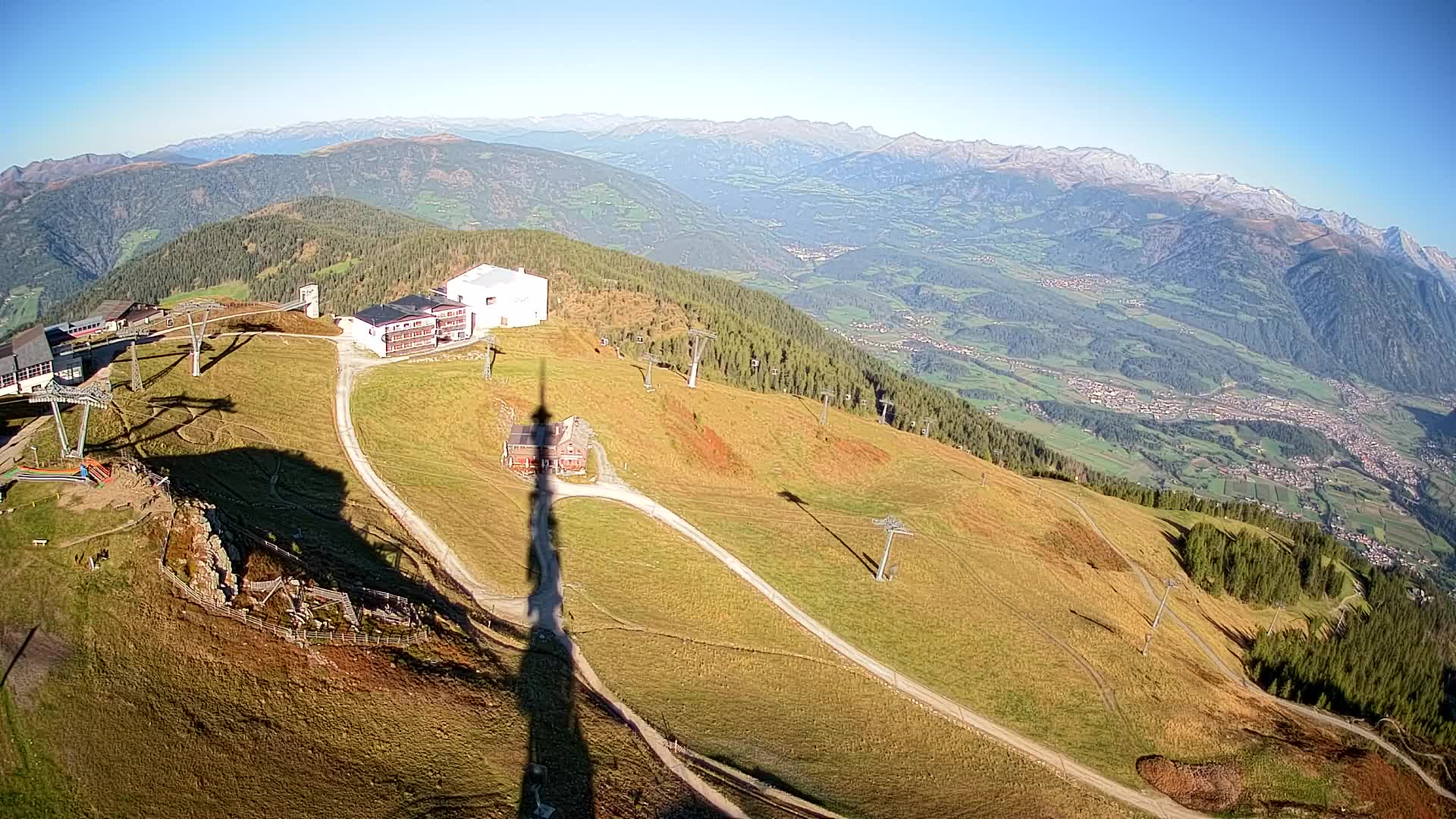 Smučišče Kronplatz – vrh | pogled na Bruneck