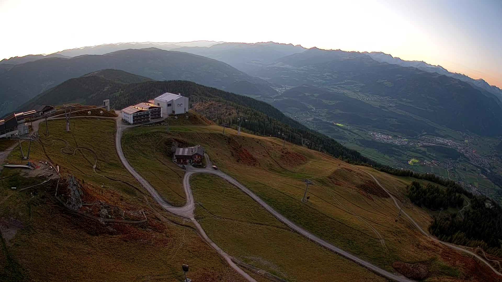 Stazione sciistica di Plan de Corones | vista su Brunico