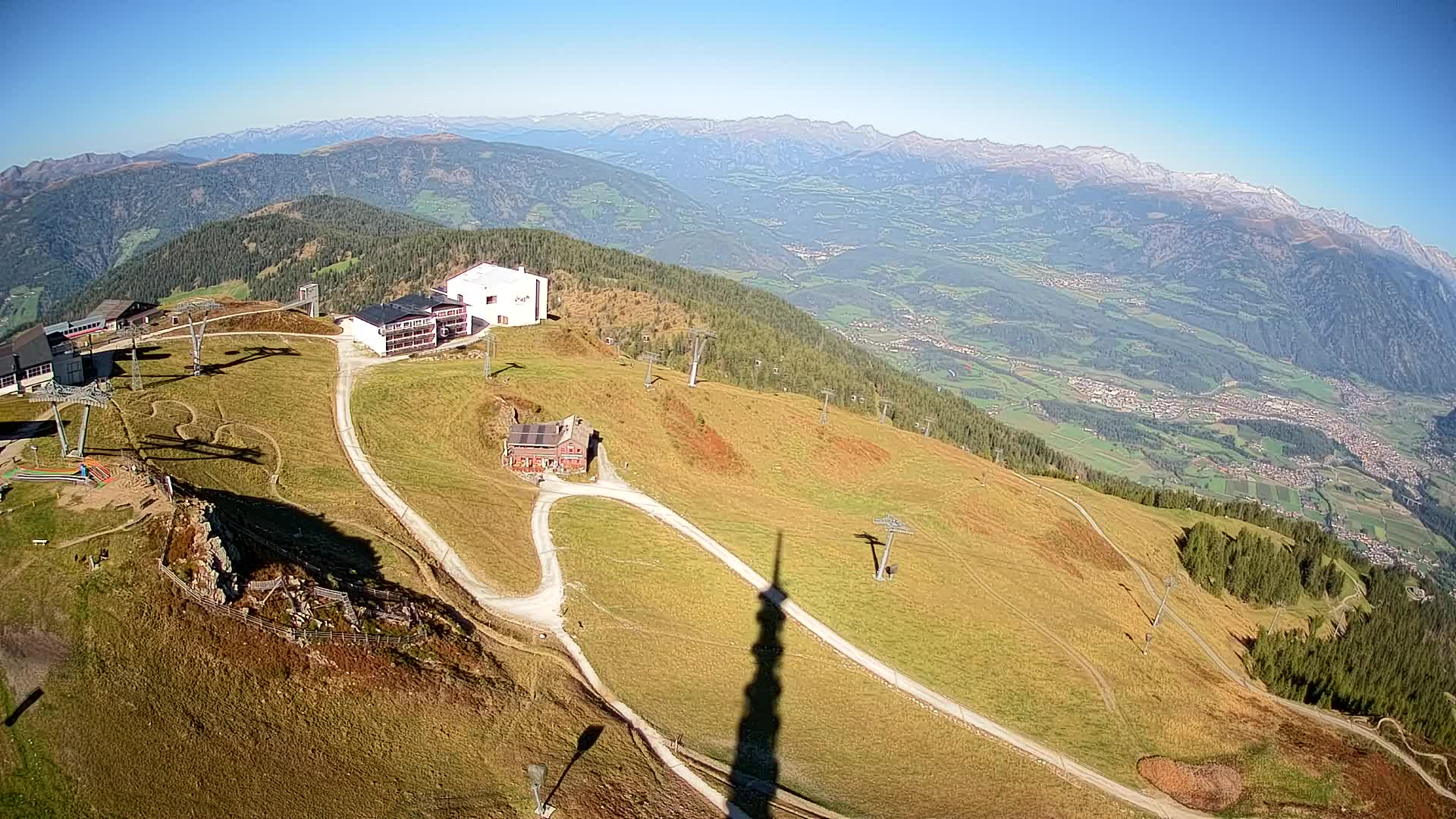 Smučišče Kronplatz – vrh | pogled na Bruneck