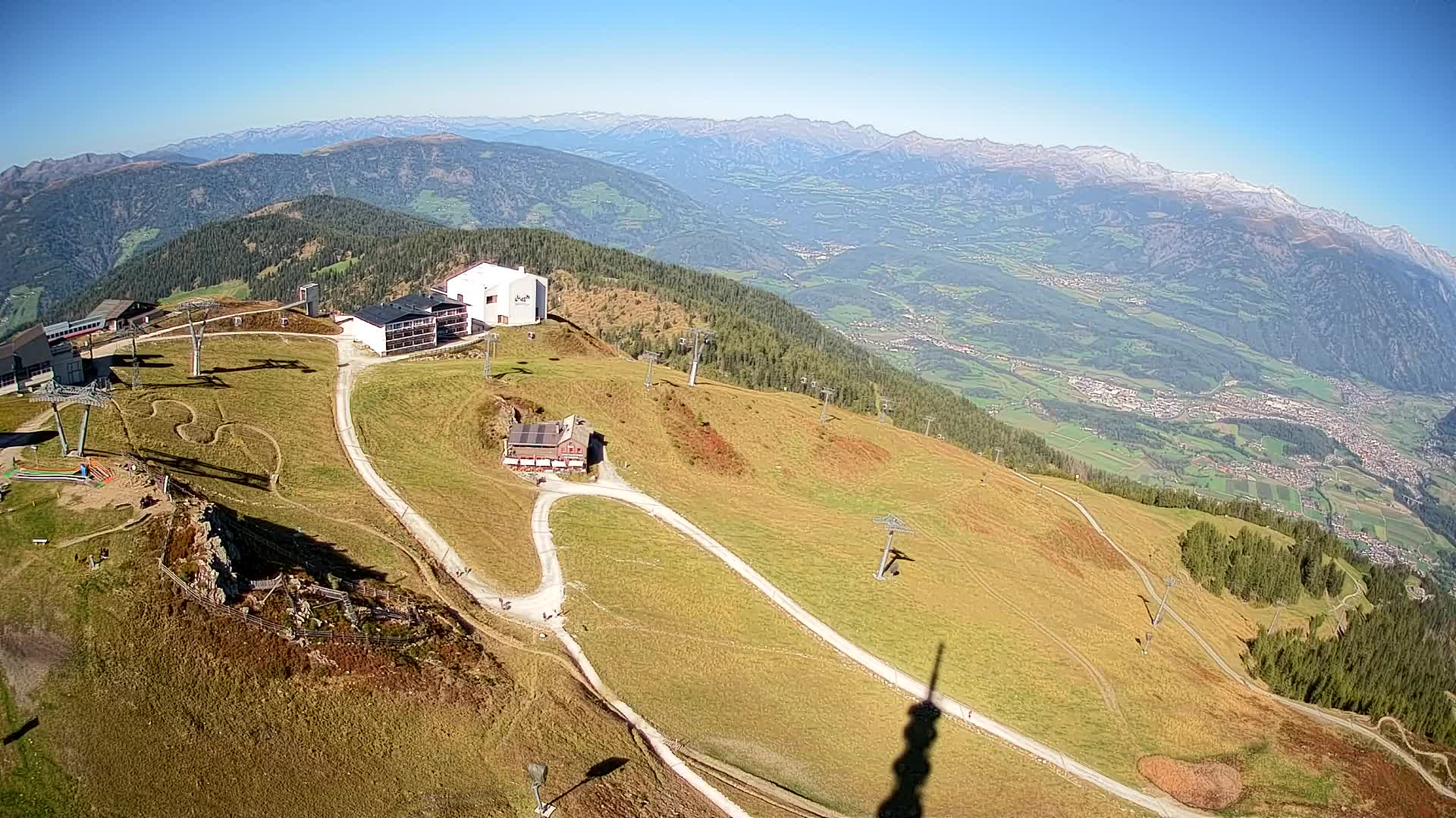 Smučišče Kronplatz – vrh | pogled na Bruneck