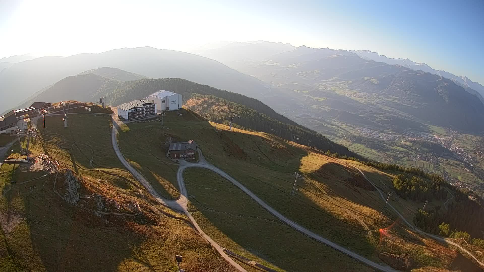 Stazione sciistica di Plan de Corones | vista su Brunico
