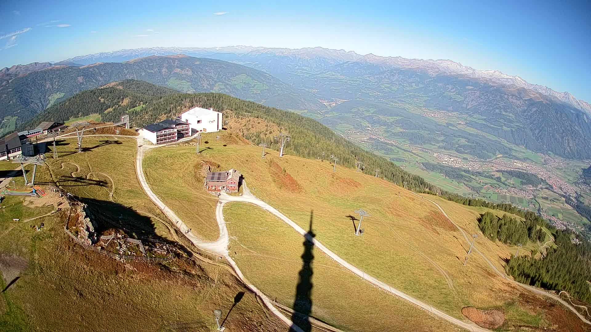 Smučišče Kronplatz – vrh | pogled na Bruneck