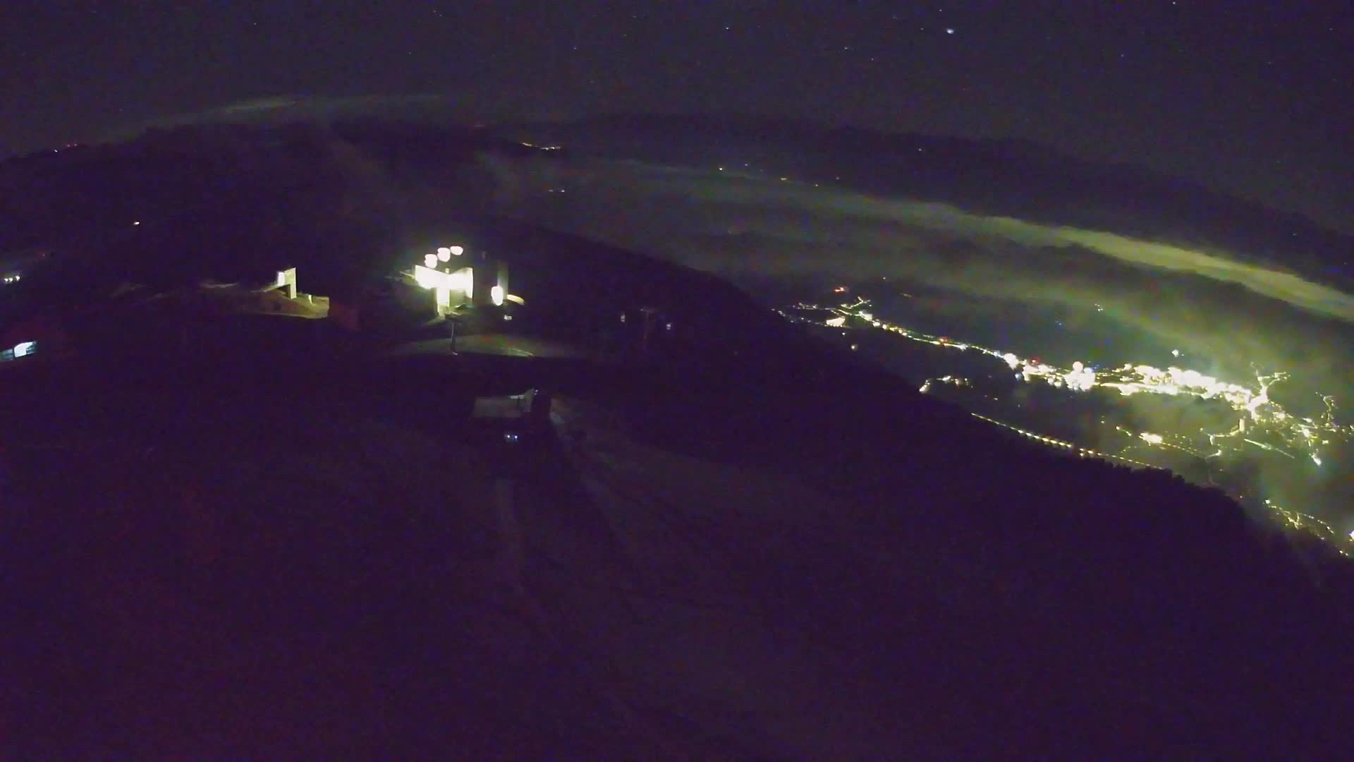 Kronplatz peak Ski resort | view to Bruneck