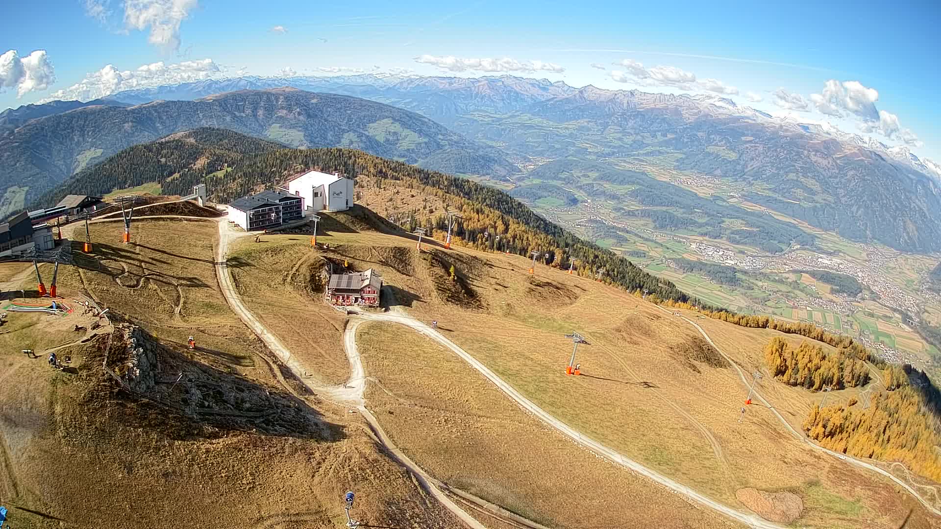 Smučišče Kronplatz – vrh | pogled na Bruneck
