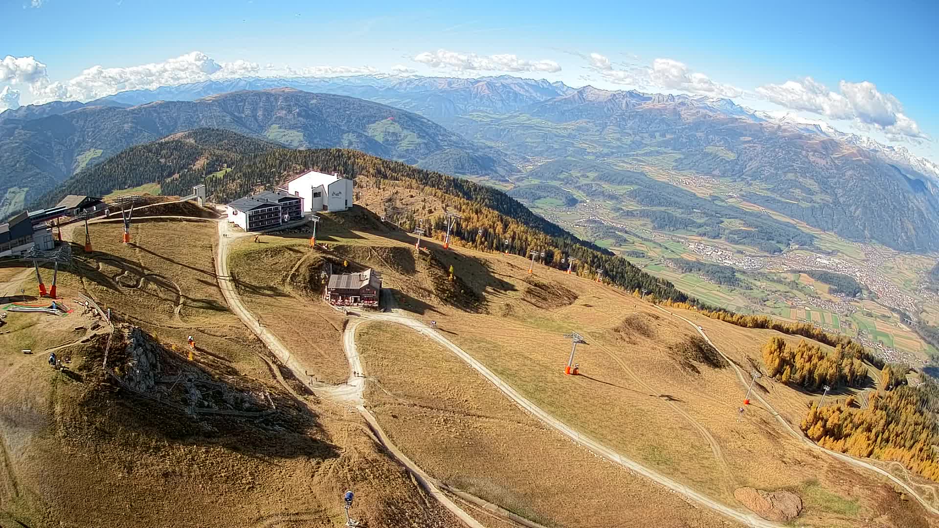 Smučišče Kronplatz – vrh | pogled na Bruneck