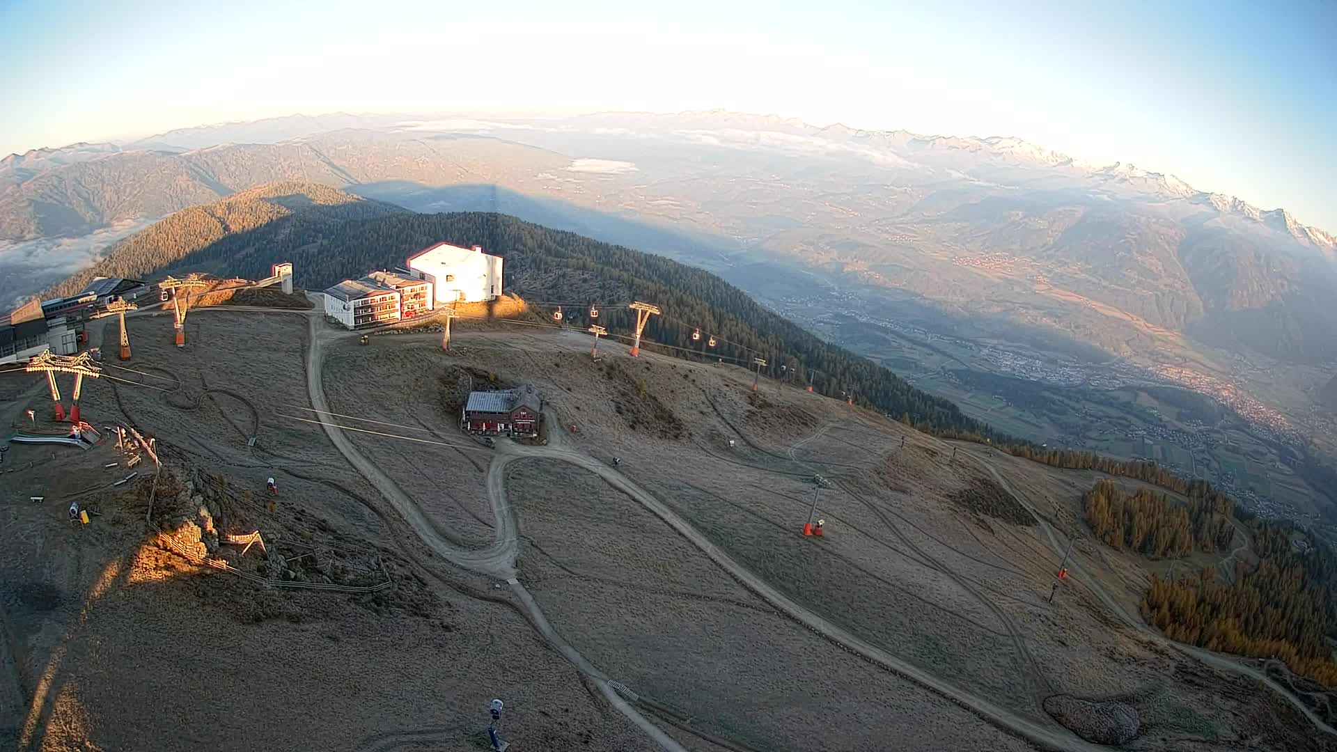 Smučišče Kronplatz – vrh | pogled na Bruneck
