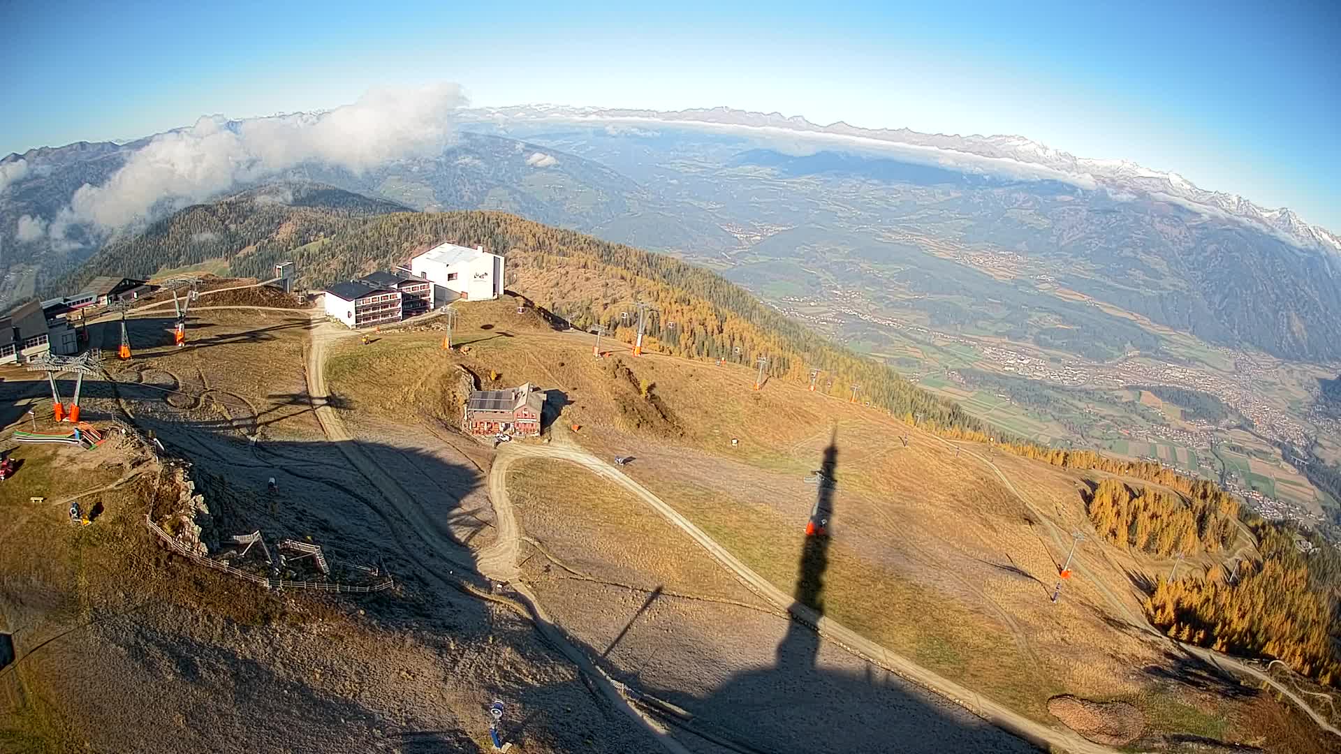 Smučišče Kronplatz – vrh | pogled na Bruneck