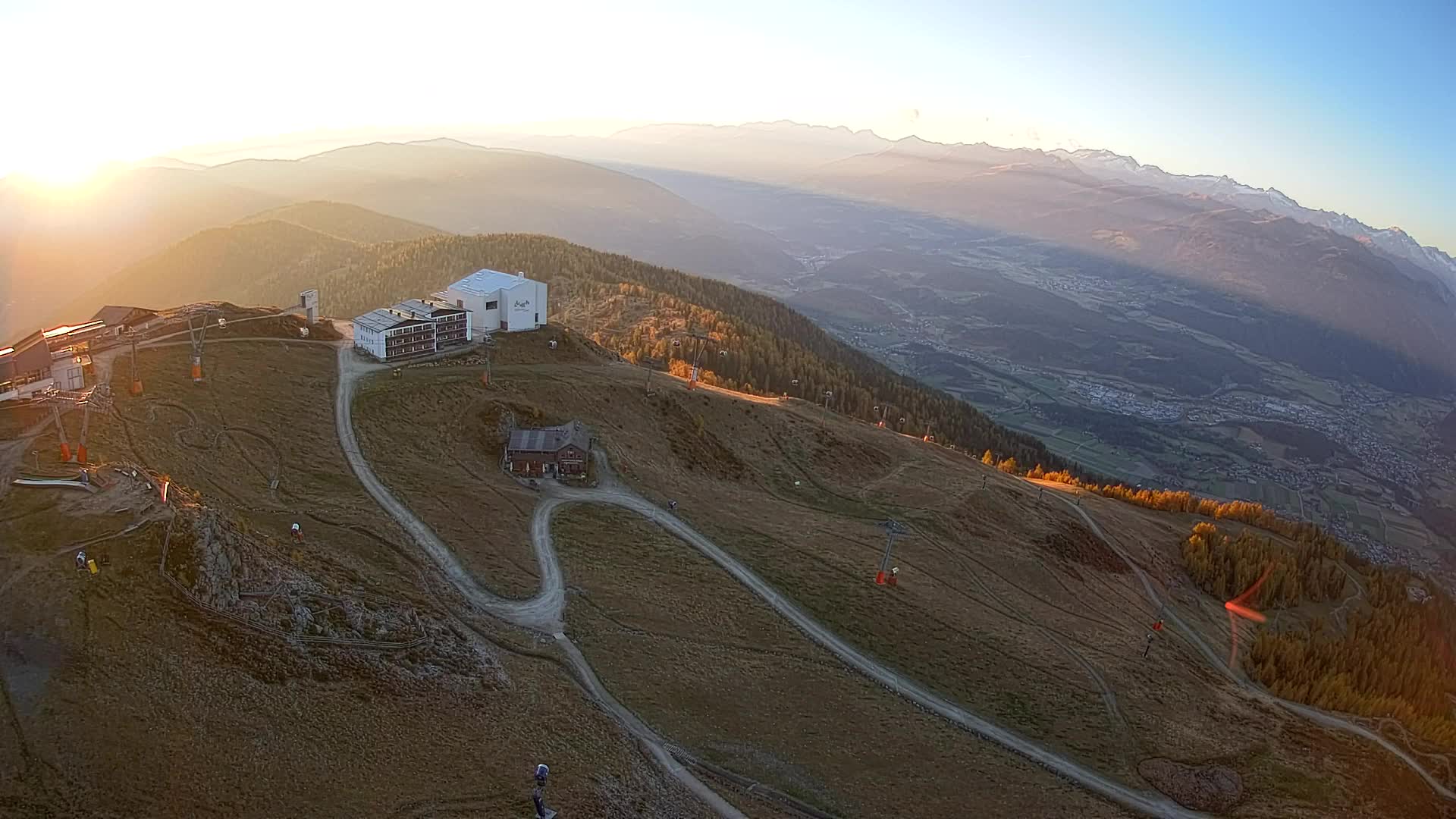 Smučišče Kronplatz – vrh | pogled na Bruneck