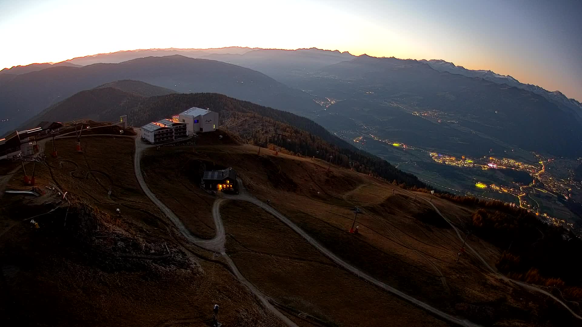 Smučišče Kronplatz – vrh | pogled na Bruneck