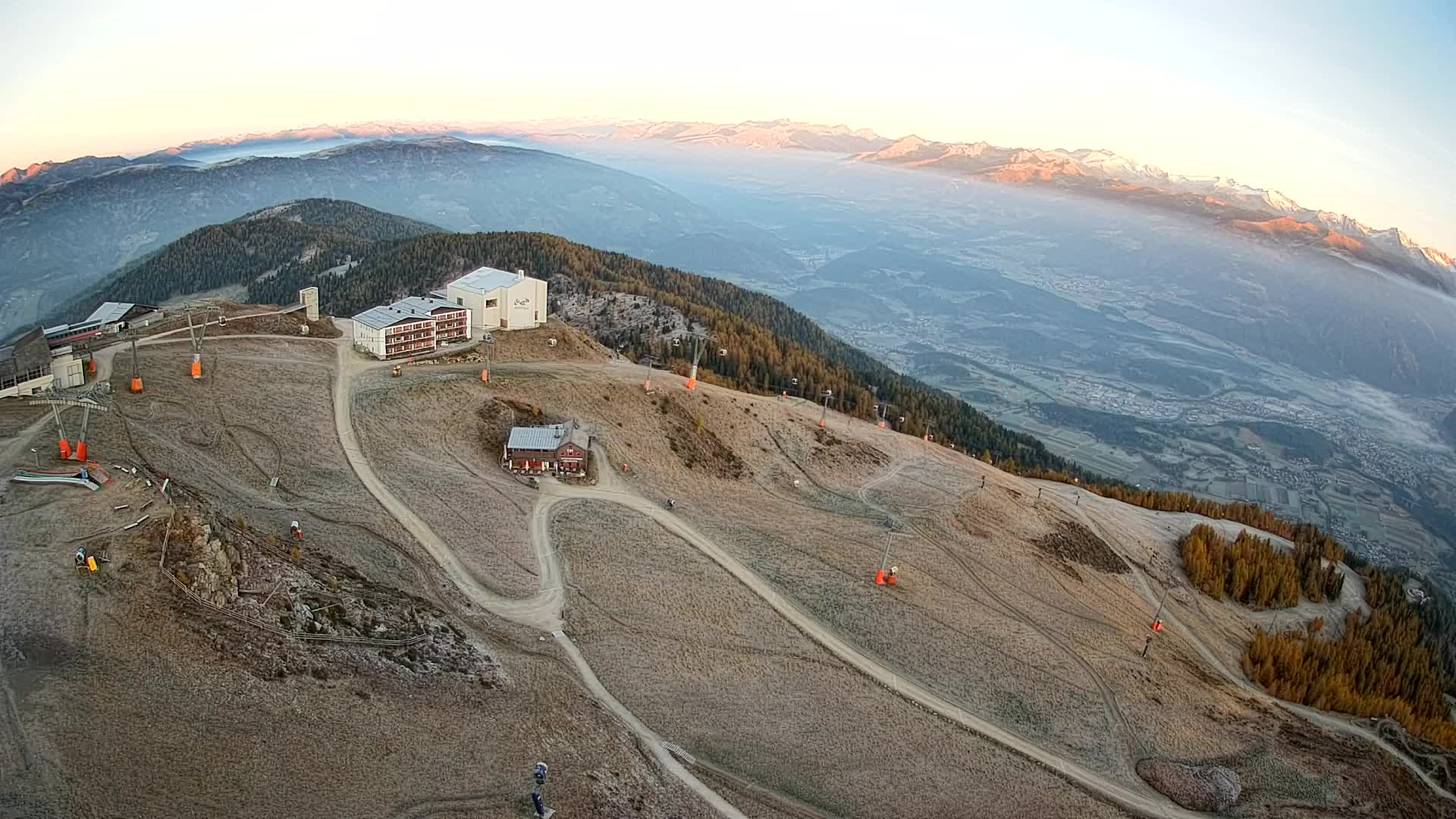 Smučišče Kronplatz – vrh | pogled na Bruneck