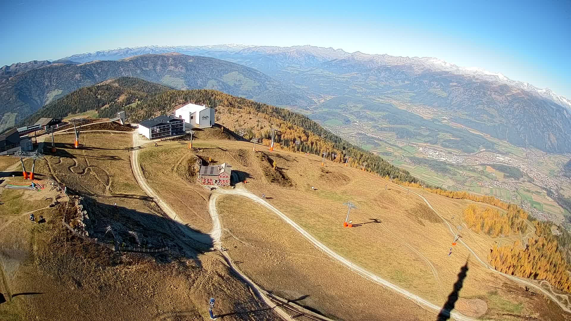 Smučišče Kronplatz – vrh | pogled na Bruneck