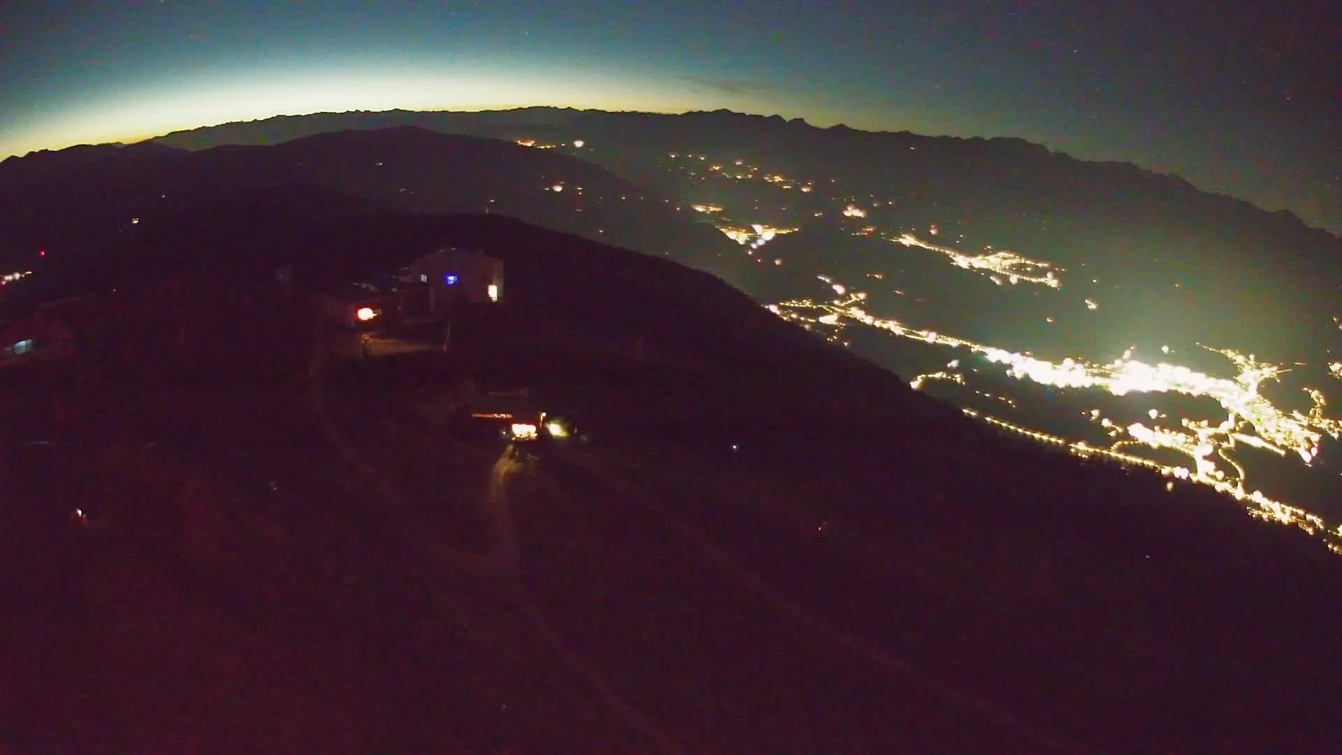 Kronplatz peak Ski resort | view to Bruneck