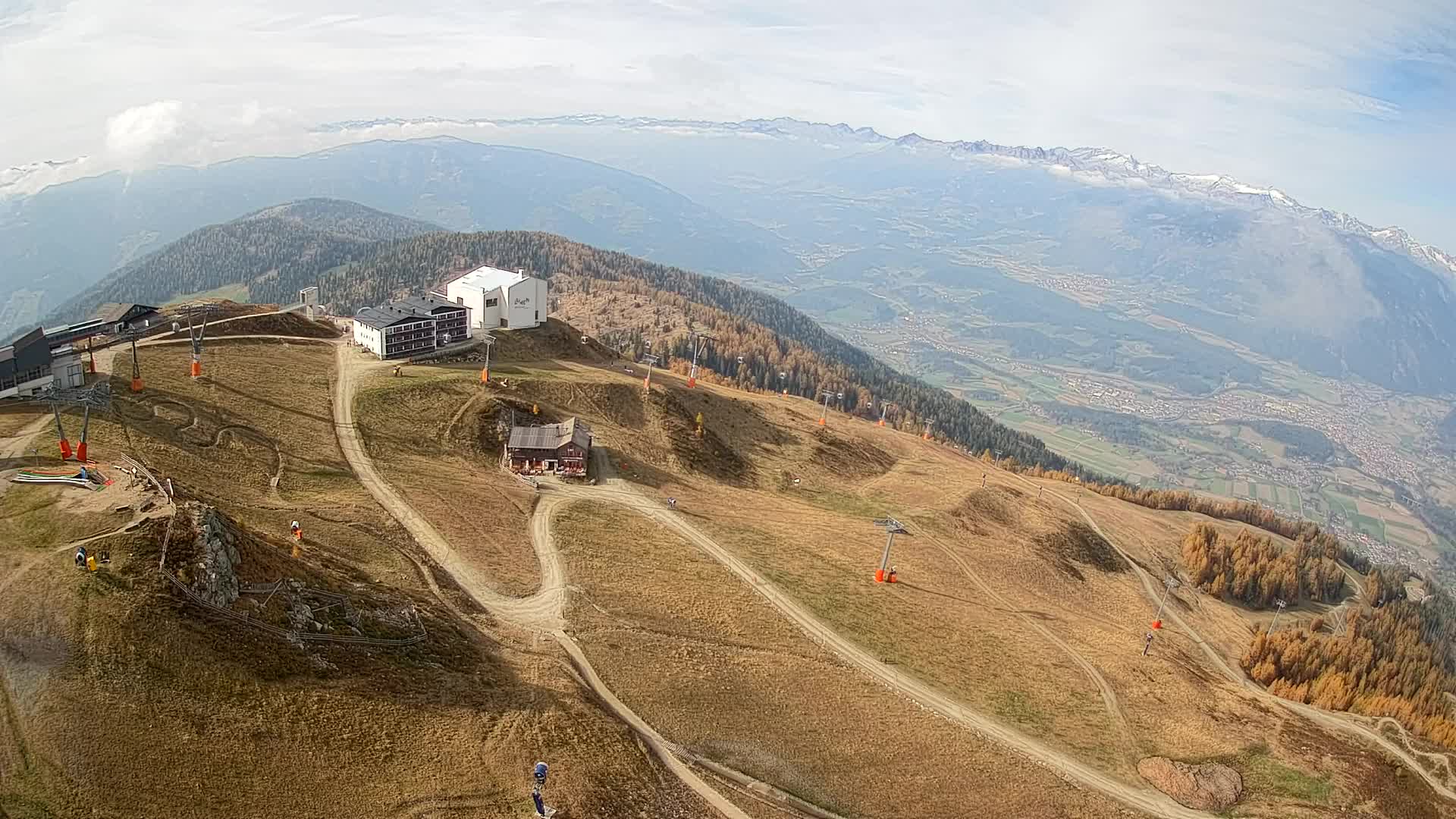 Smučišče Kronplatz – vrh | pogled na Bruneck