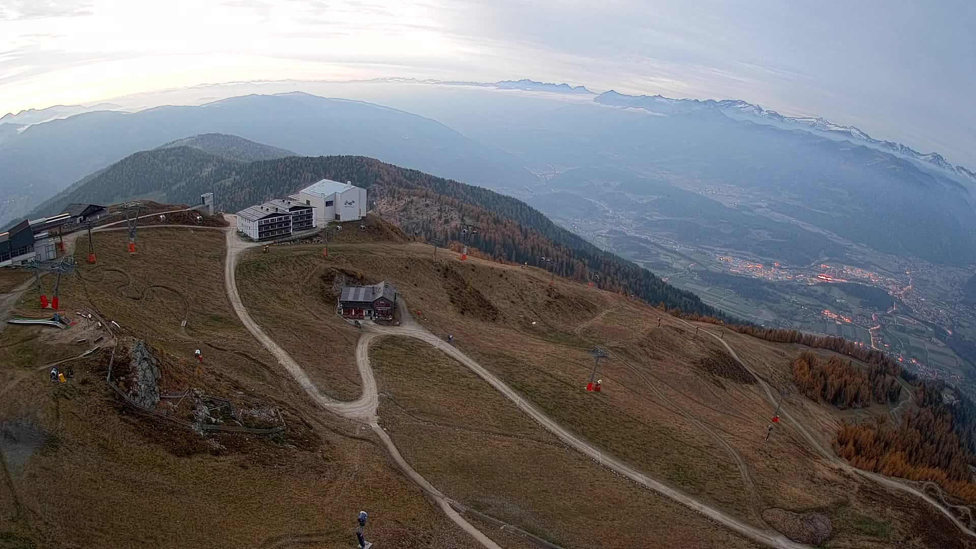 Smučišče Kronplatz – vrh | pogled na Bruneck