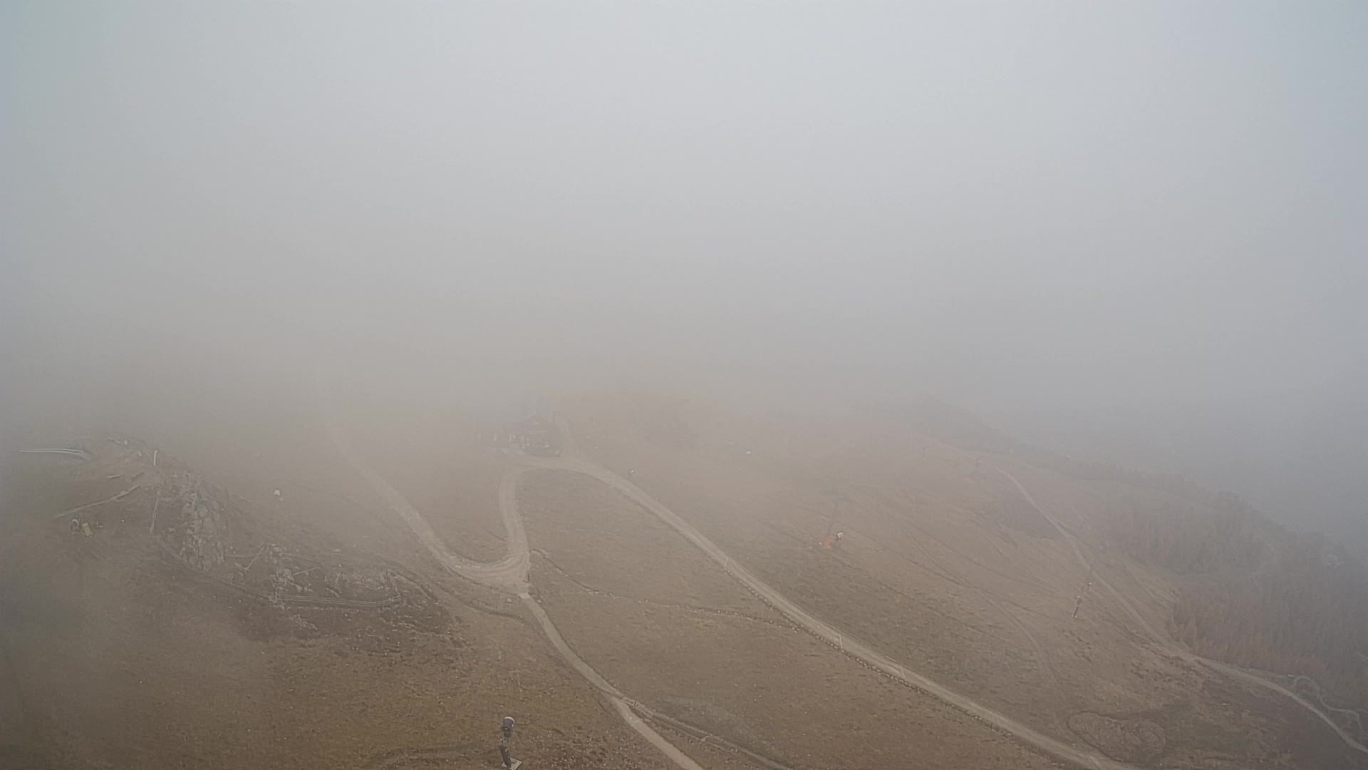 Cima estación de esquí Kronplatz | vista hacia Brunico
