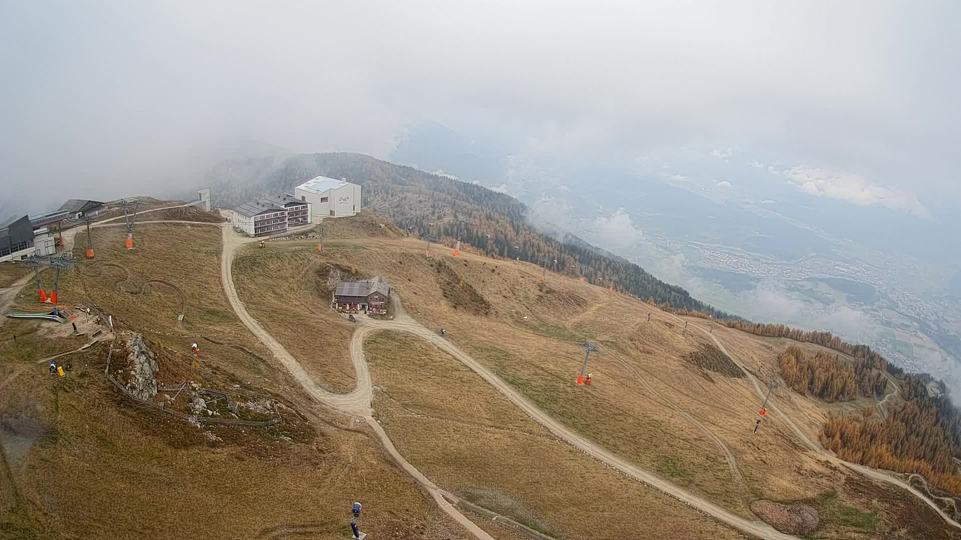 Smučišče Kronplatz – vrh | pogled na Bruneck