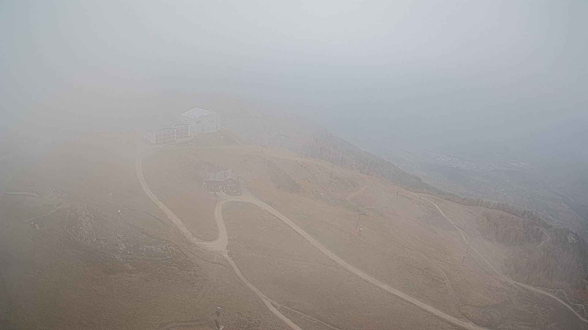 Kronplatz peak Ski resort | view to Bruneck