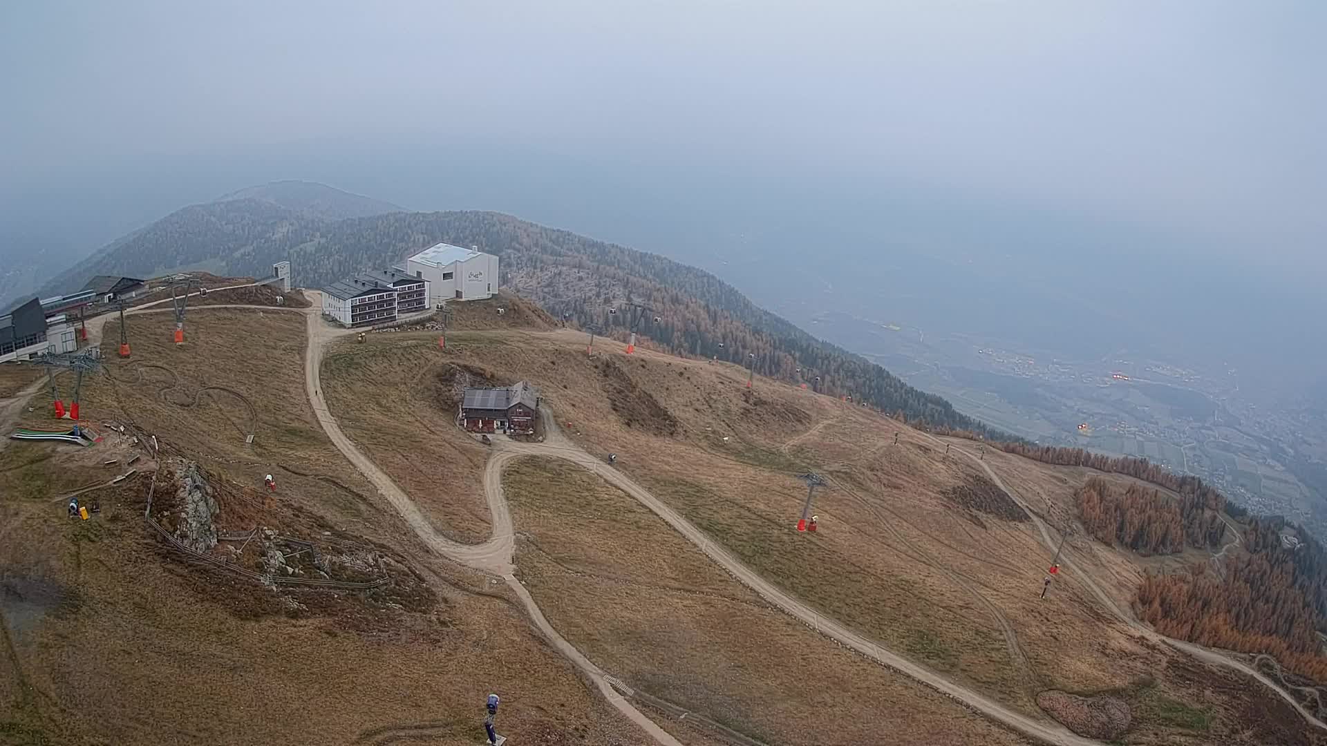 Smučišče Kronplatz – vrh | pogled na Bruneck