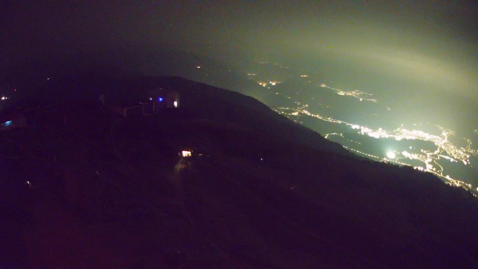 Kronplatz peak Ski resort | view to Bruneck