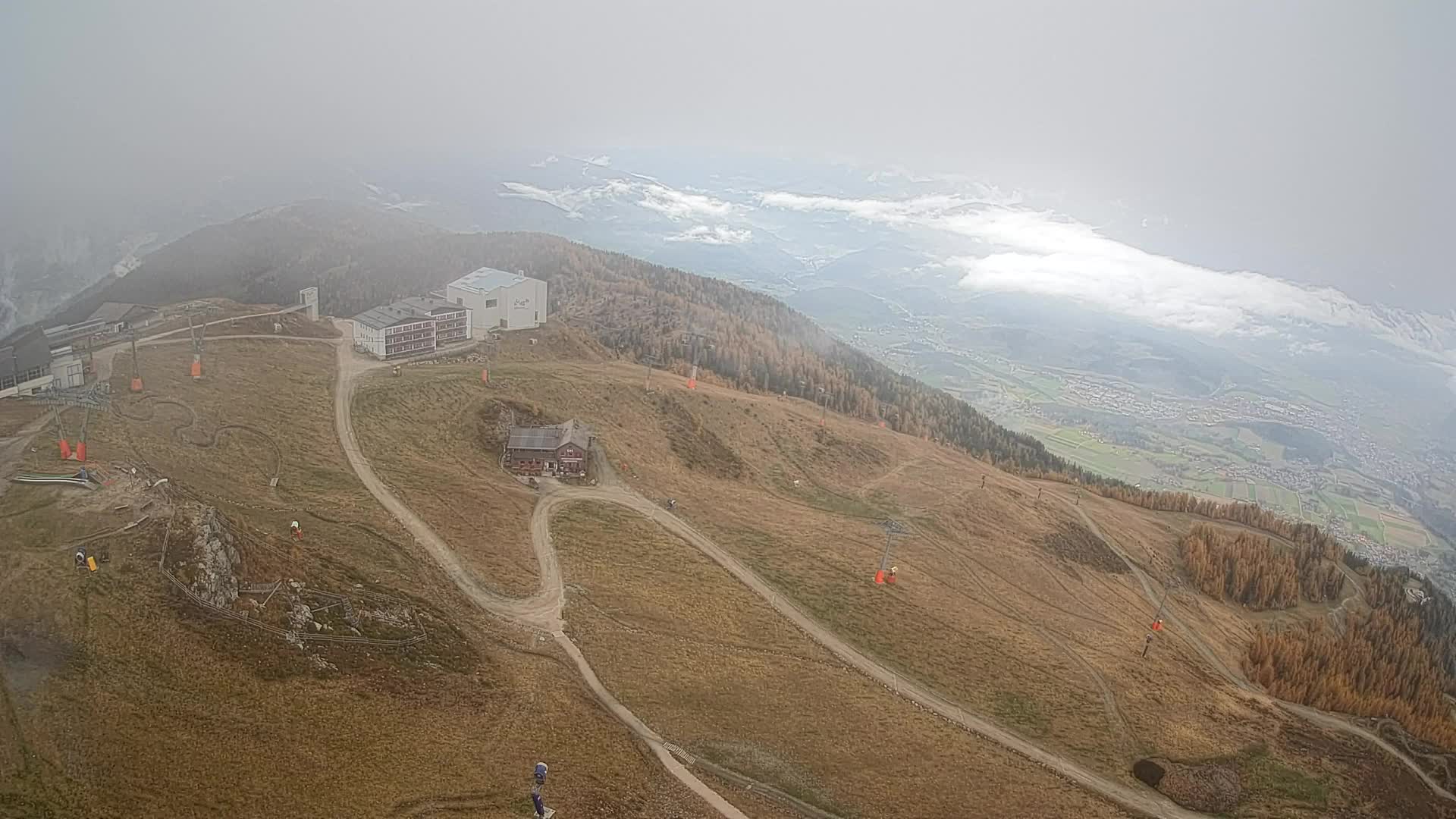 Smučišče Kronplatz – vrh | pogled na Bruneck