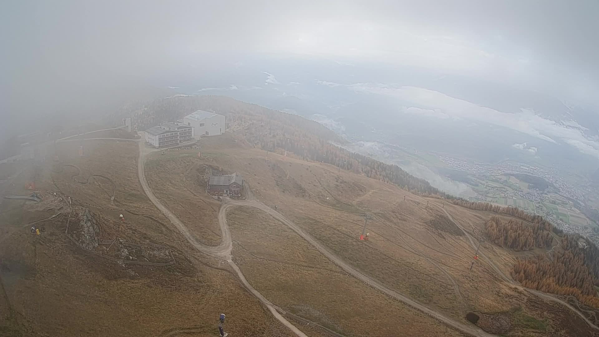Smučišče Kronplatz – vrh | pogled na Bruneck