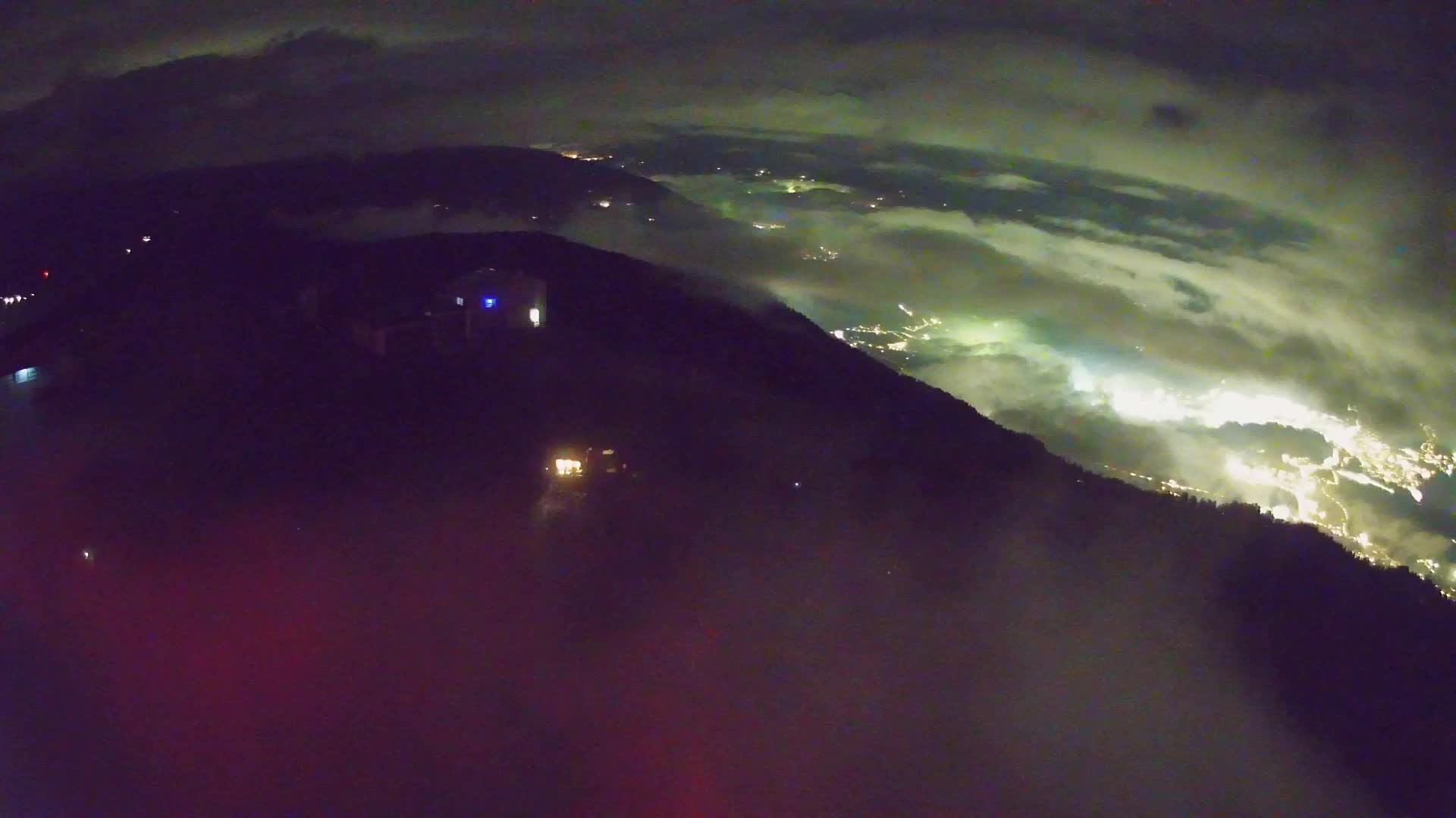 Kronplatz peak Ski resort | view to Bruneck