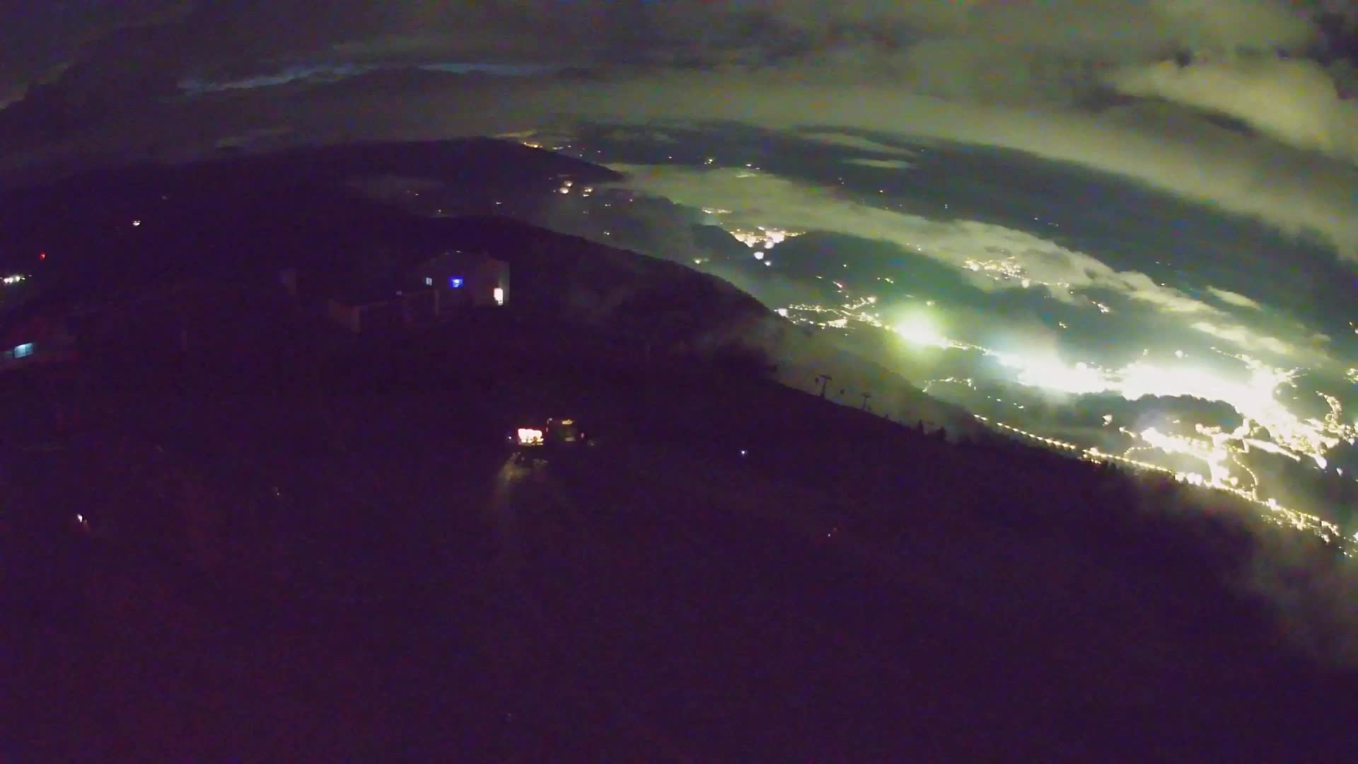 Kronplatz peak Ski resort | view to Bruneck
