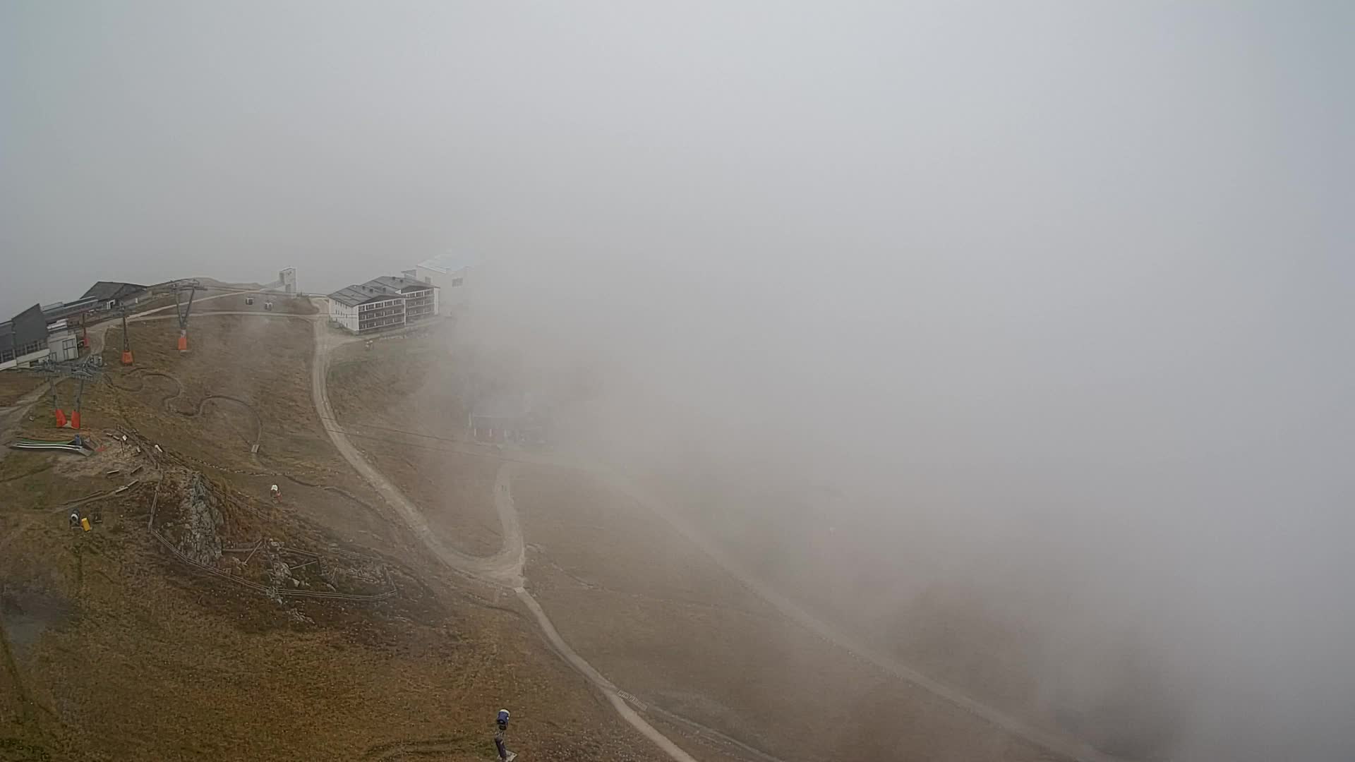 Kronplatz peak Ski resort | view to Bruneck